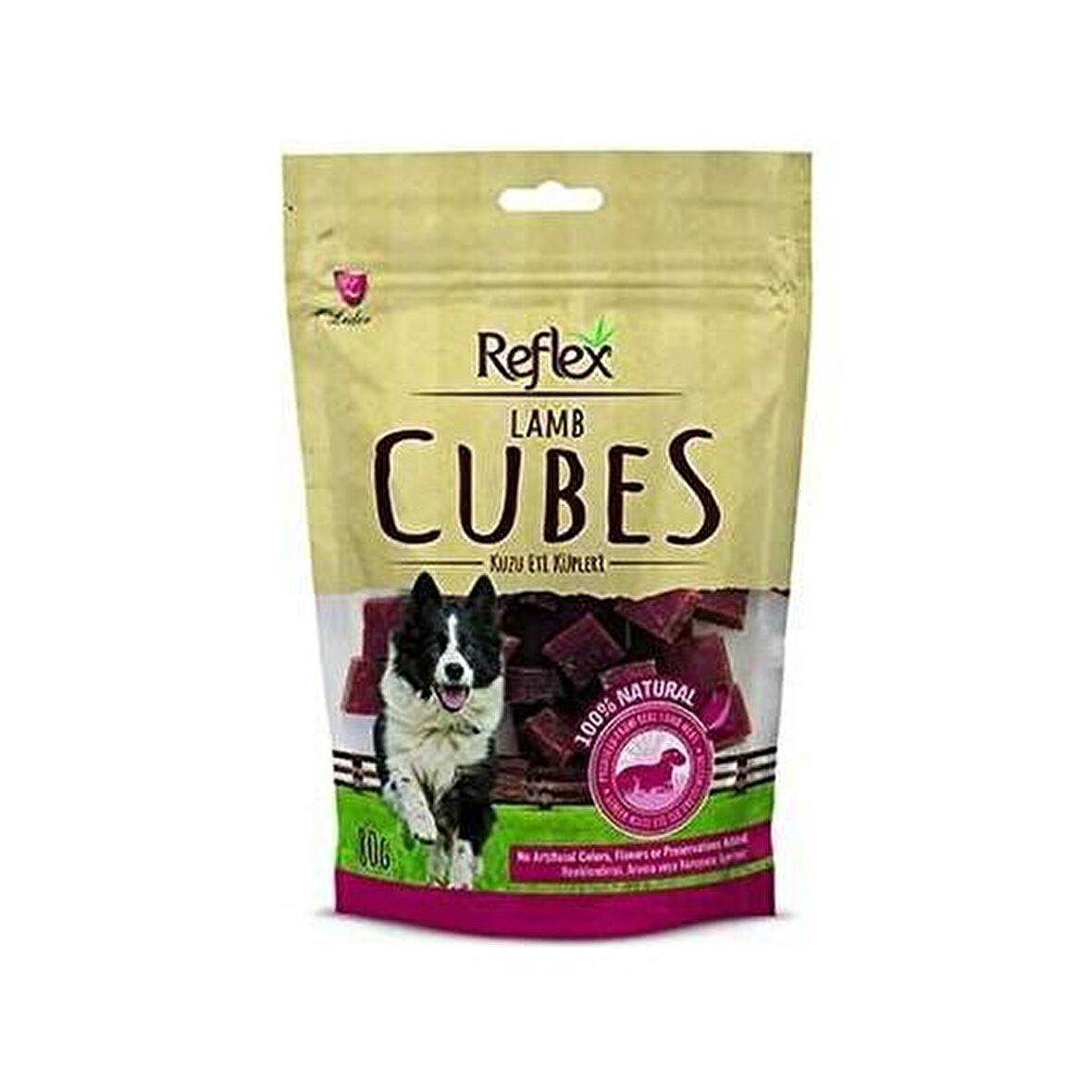 Reflex Lamb Cube Kuzu Etli Yetişkin Ödül Maması 3x80 gr 