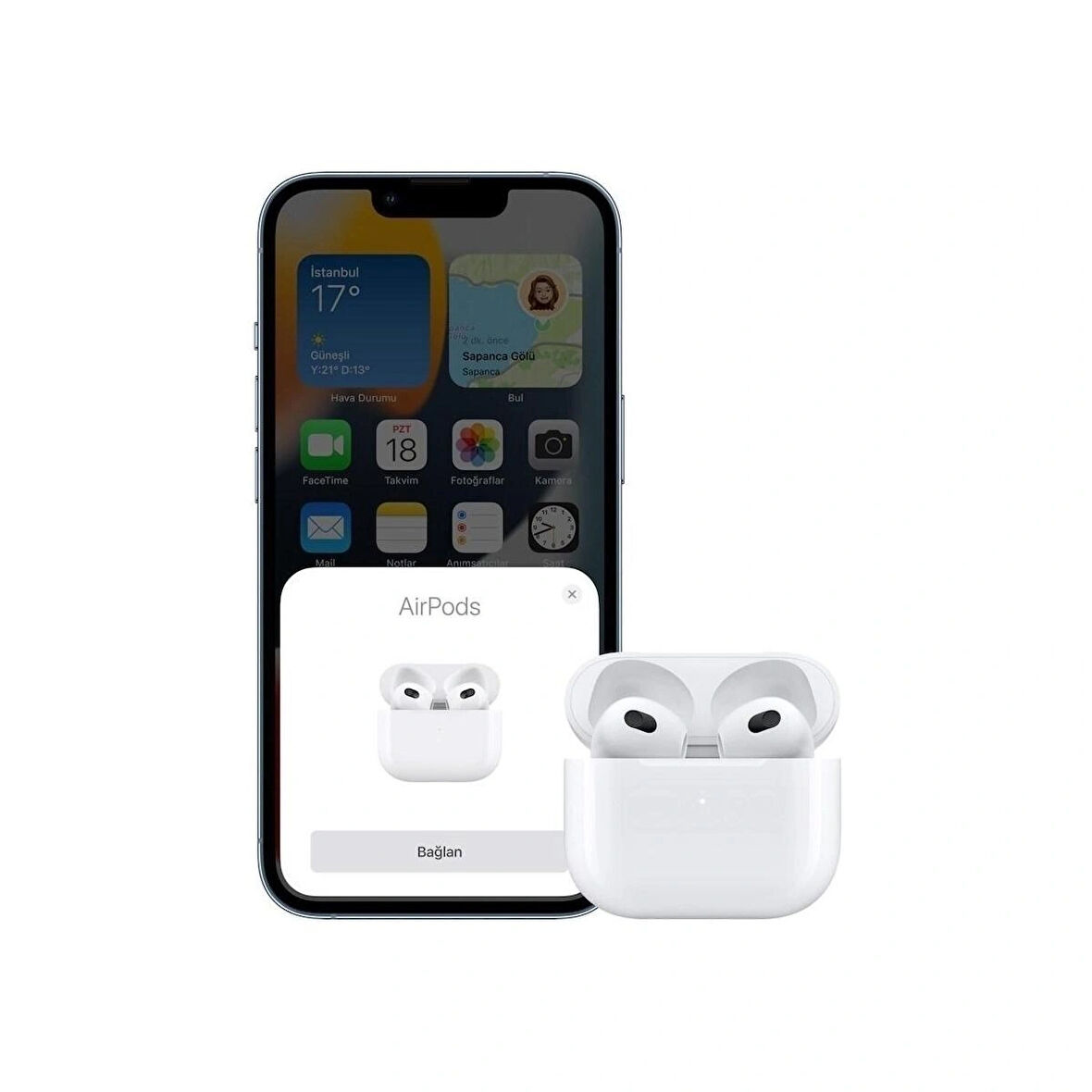 Airpods Pro 3 Bluetooth Kulaklık Beyaz