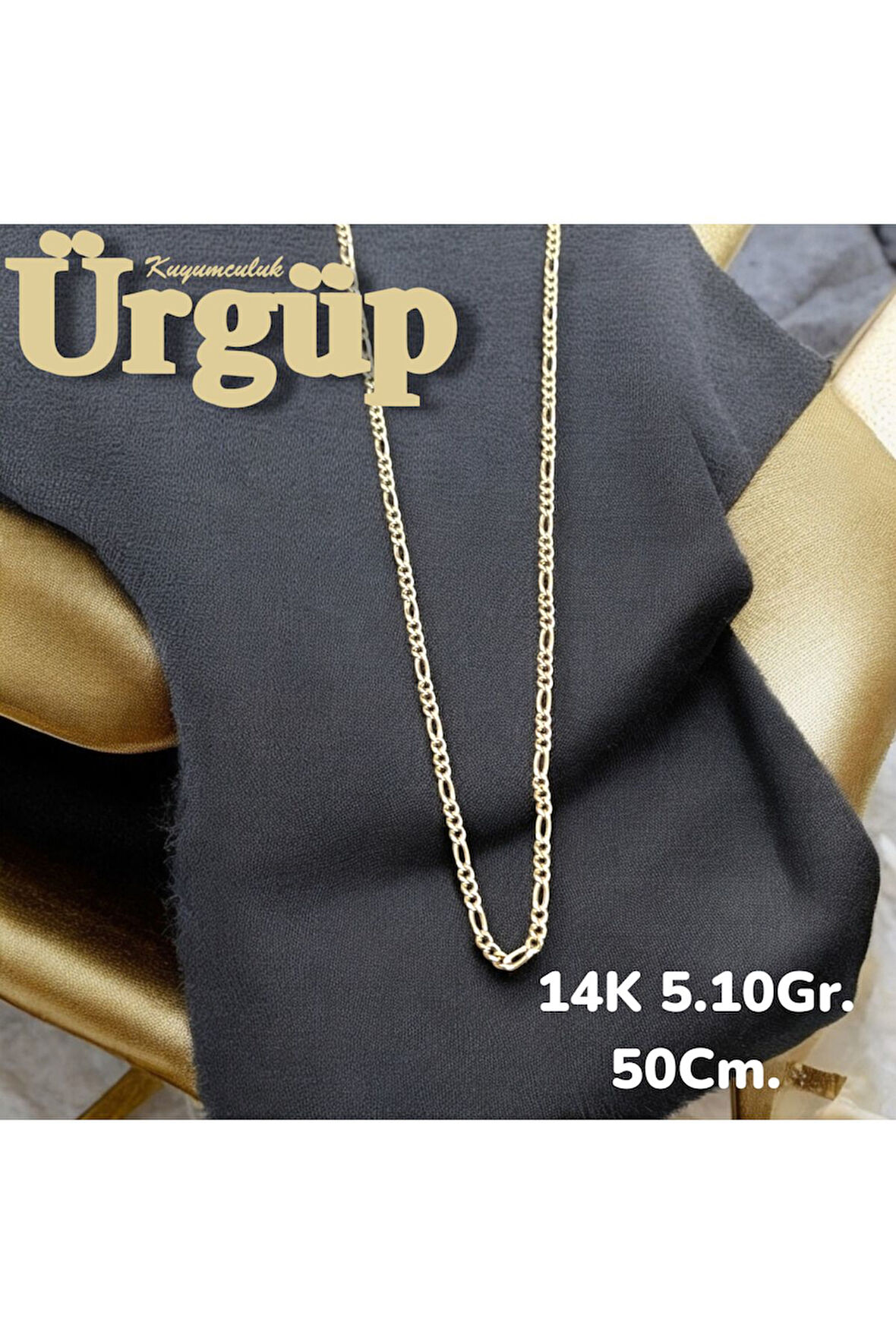 14AYAR 5.10Gram Altın FigaroZincir