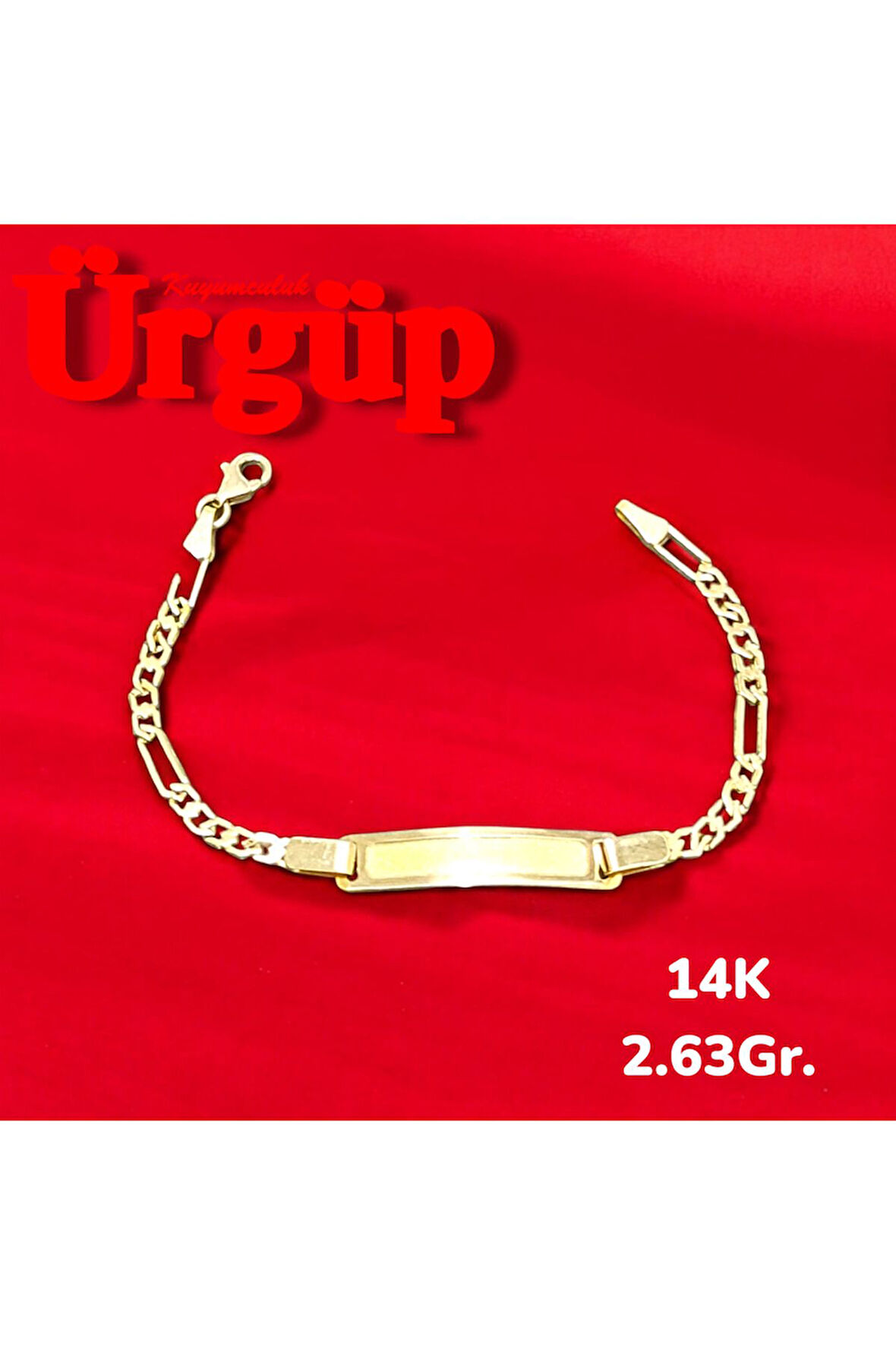 14AYAR 2.63Gram Altın Seramik model Çocuk Bilekliği