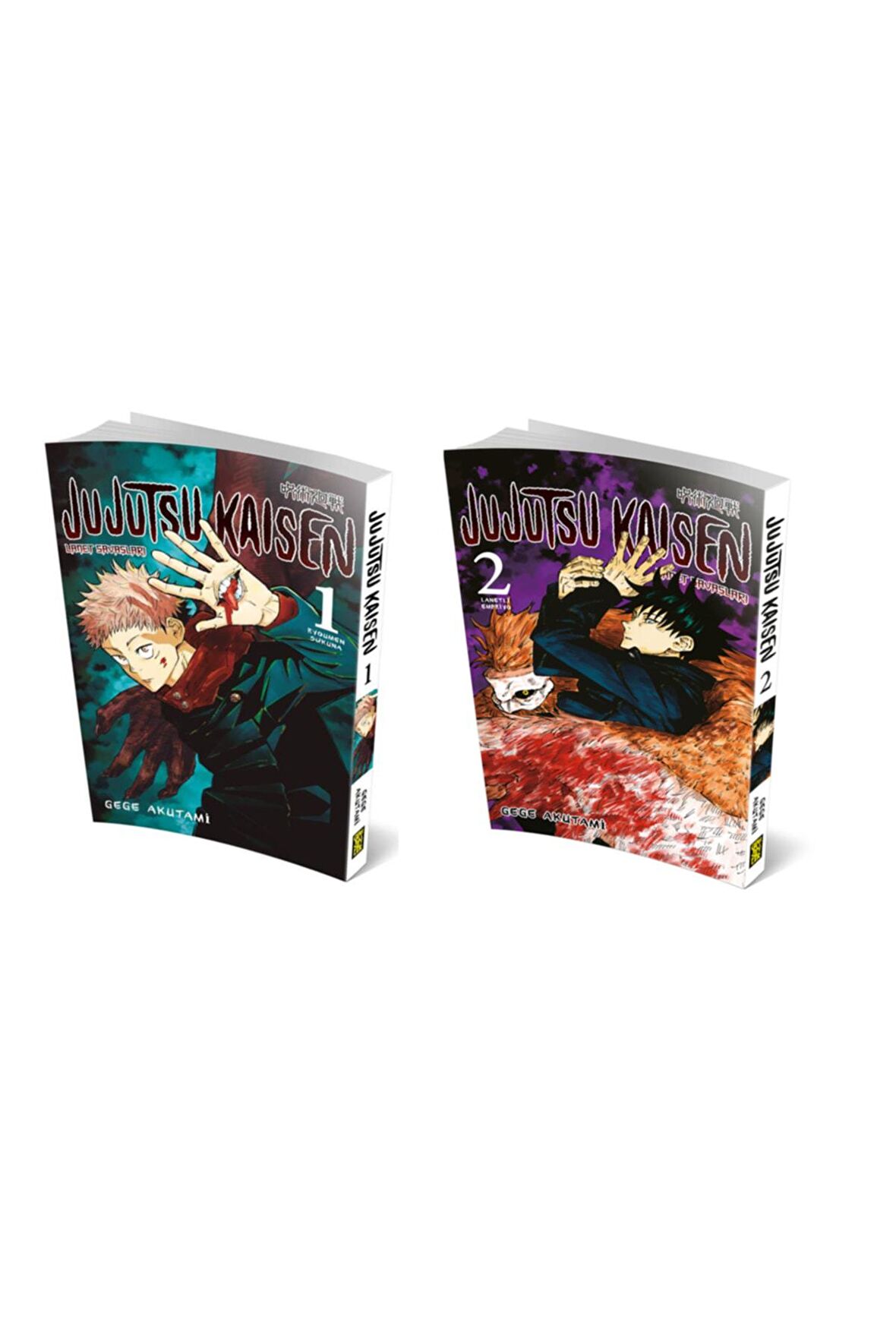 Jujutsu Kaisen 1. Ve 2. Ciltleri Set