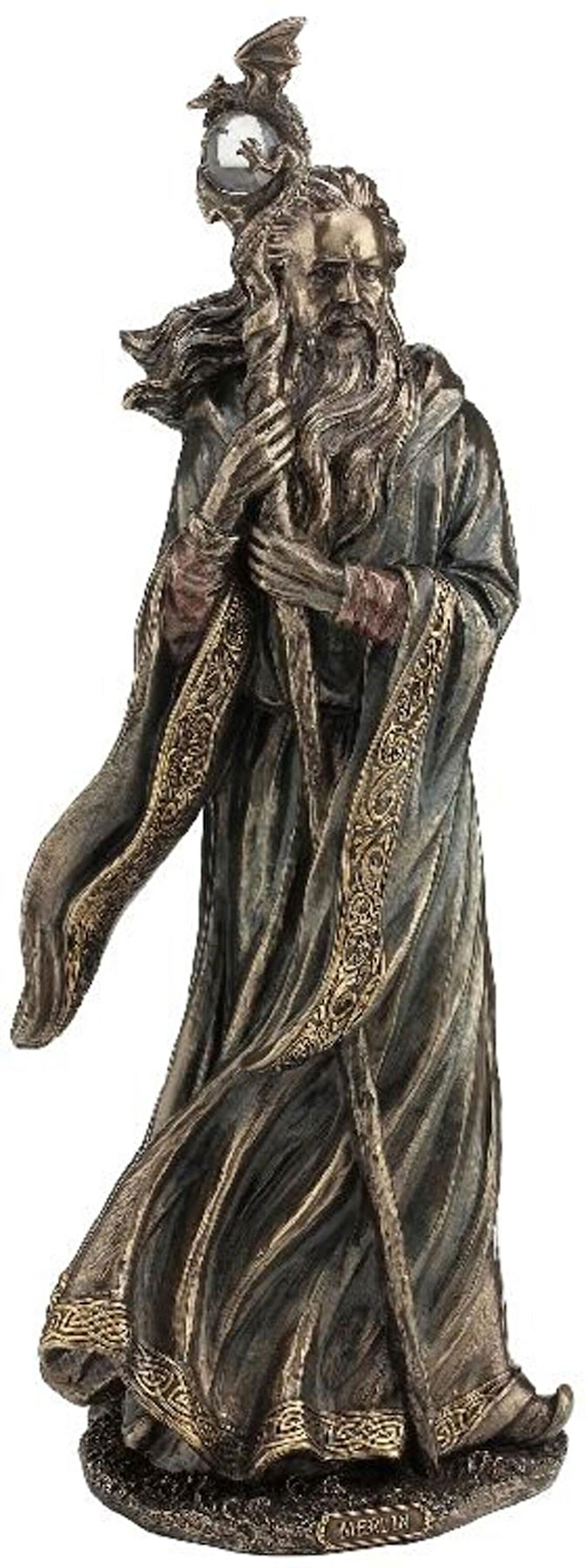 Wise Biblolar - Merlin Biblo 19x15,5x47 cm Dekoratif Obje Mitoloji & Tarih