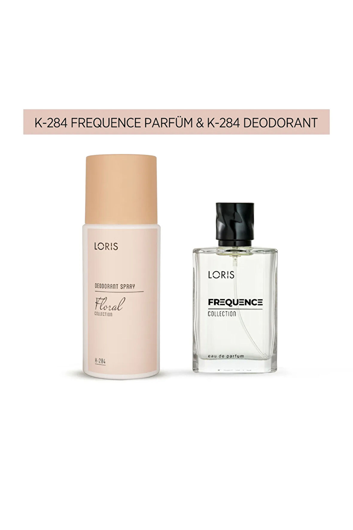 Loris K-284 Frequence Kadın Parfüm 50 Ml & K-284 Kadın Deodorant 150 Ml
