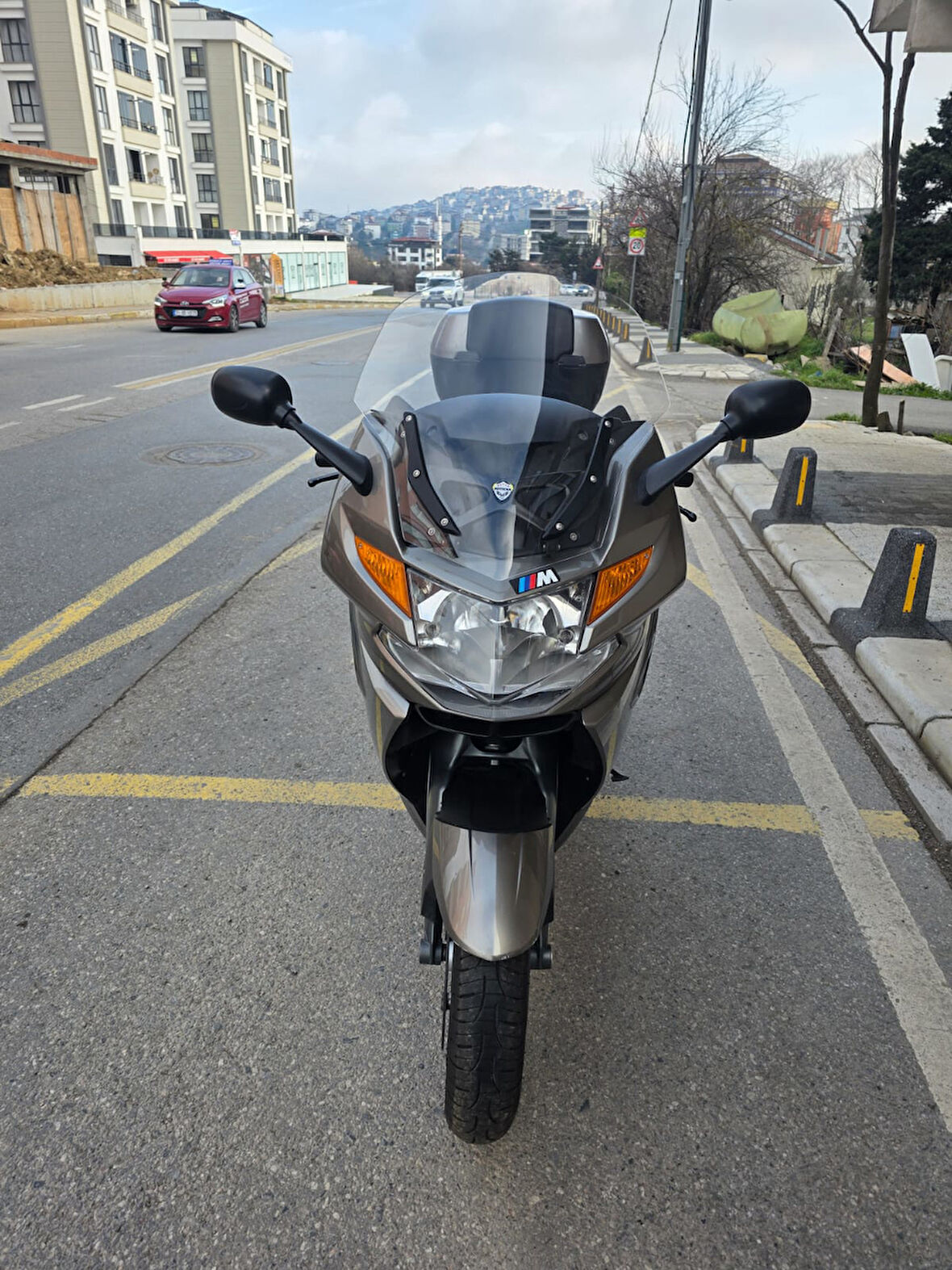 MOTOCAM BMW K 1300 GT Siperlik Ön Cam 2009 Model 63cm Şeffaf Renkli 4mm