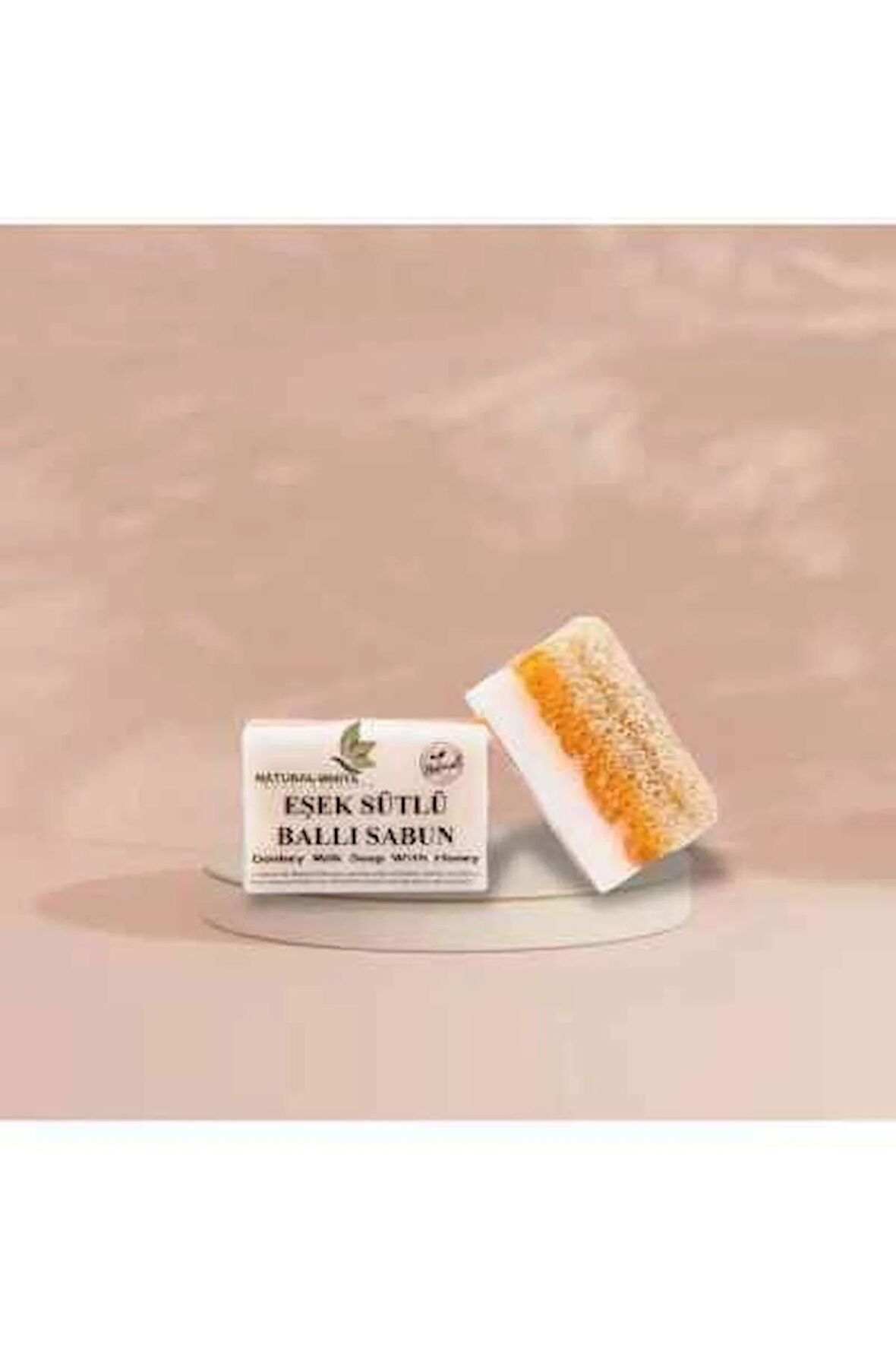 Doğal Kabak Eşek Sütü Ballı Sabunu (130 Gr)