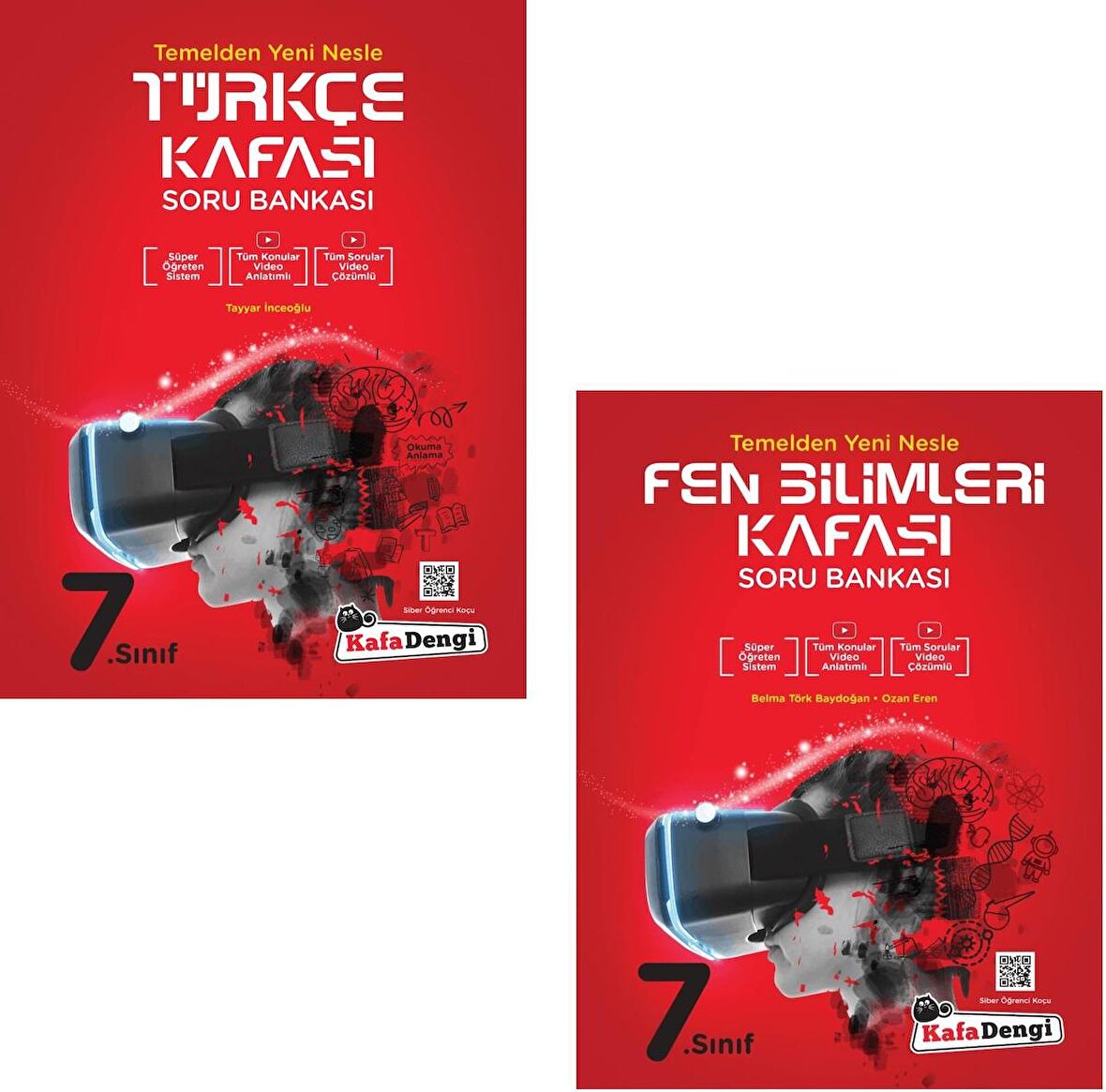 Kafadengi 7. Sınıf Türkçe Fen Bilimleri Kafası Soru Bankası Seti 2023