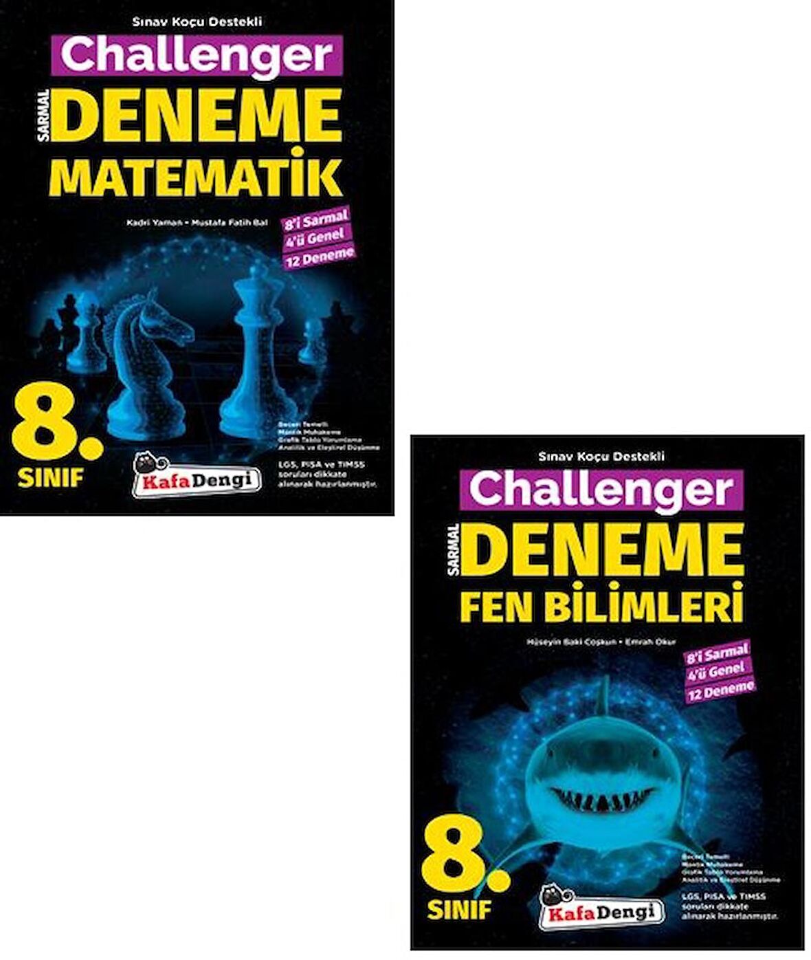 Kafadengi 8. Sınıf Matematik Fen Bilimleri Challenger Denemesi Seti 2023