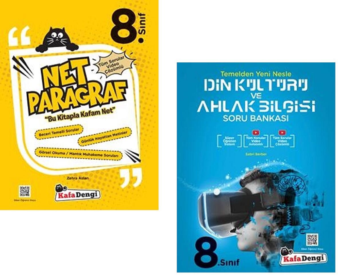 Kafadengi 8. Sınıf Lgs Paragraf + Din Kültürü Kafası Soru Seti 2 Kitap 2023