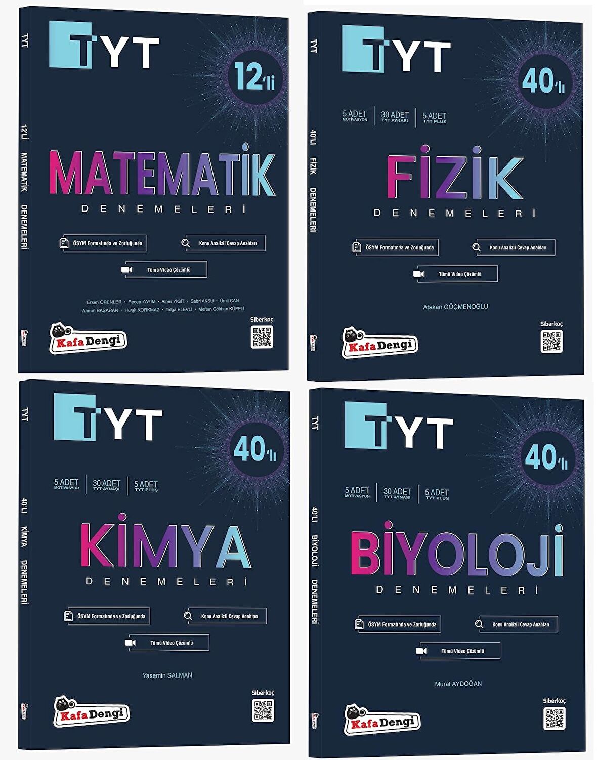 Kafadengi Tyt Matematik Fizik Kimya Biyoloji Deneme Seti 2023