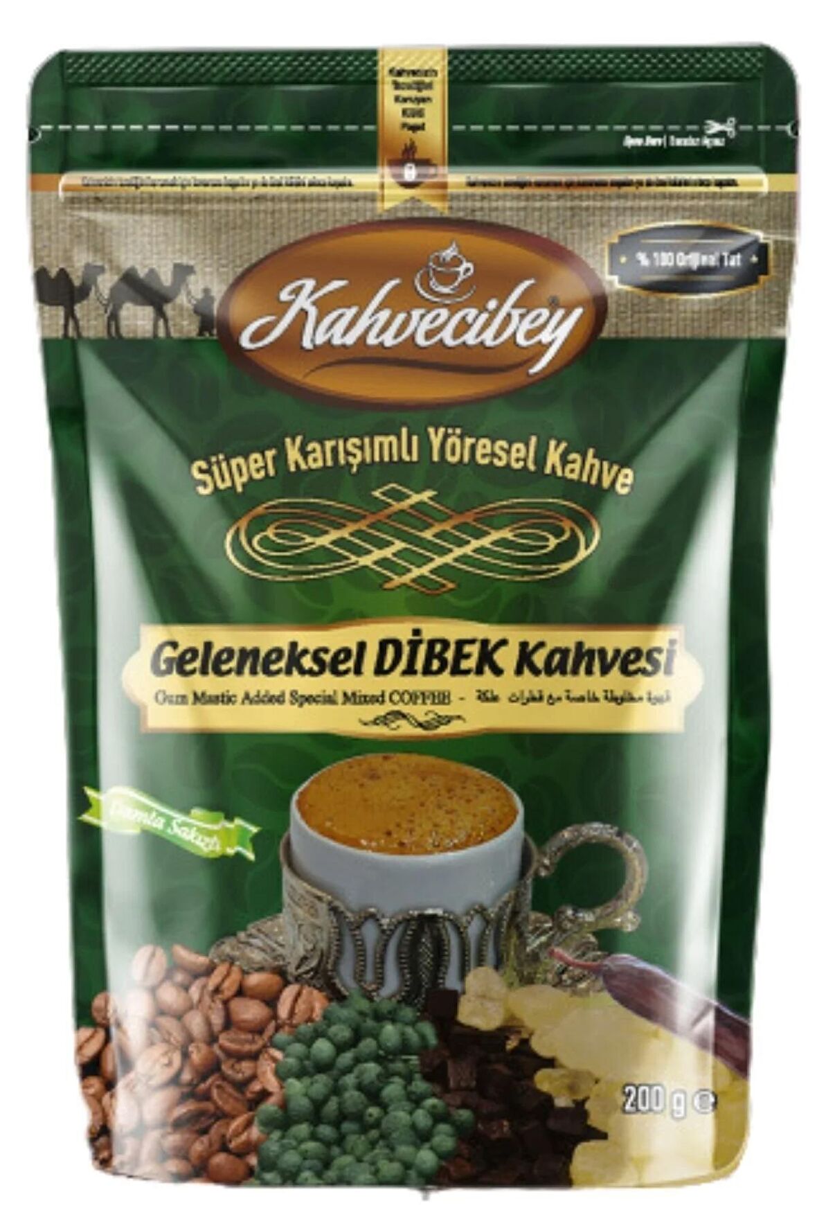 Kahvecibey Geleneksel dibek kahvesi 200GR