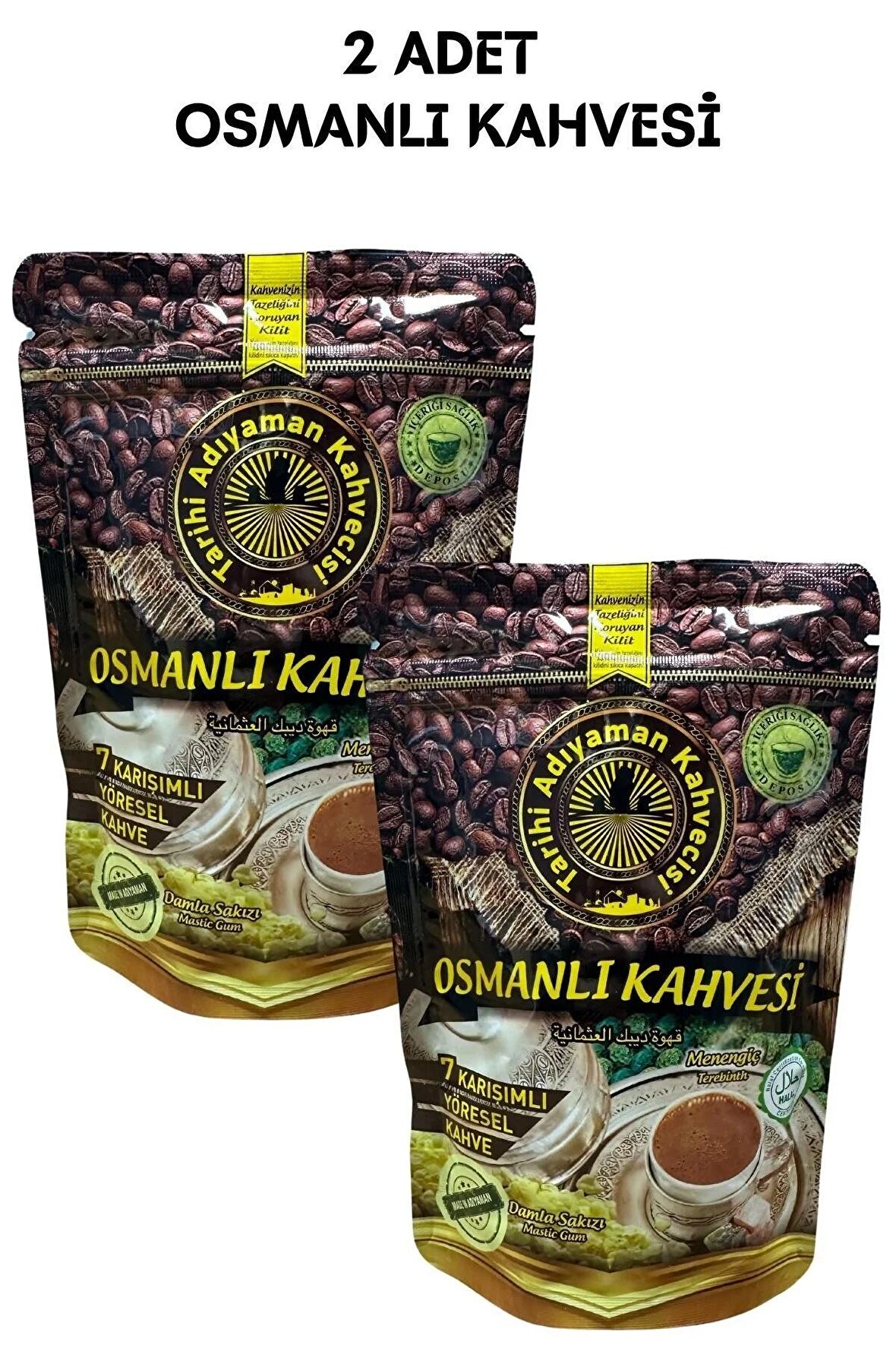 TARİHİ ADIYAMAN KAHVECİSİ OSMANLI 7 KARIŞIMLIYÖRESEL KAHVE 200 GR 2 X 200GR