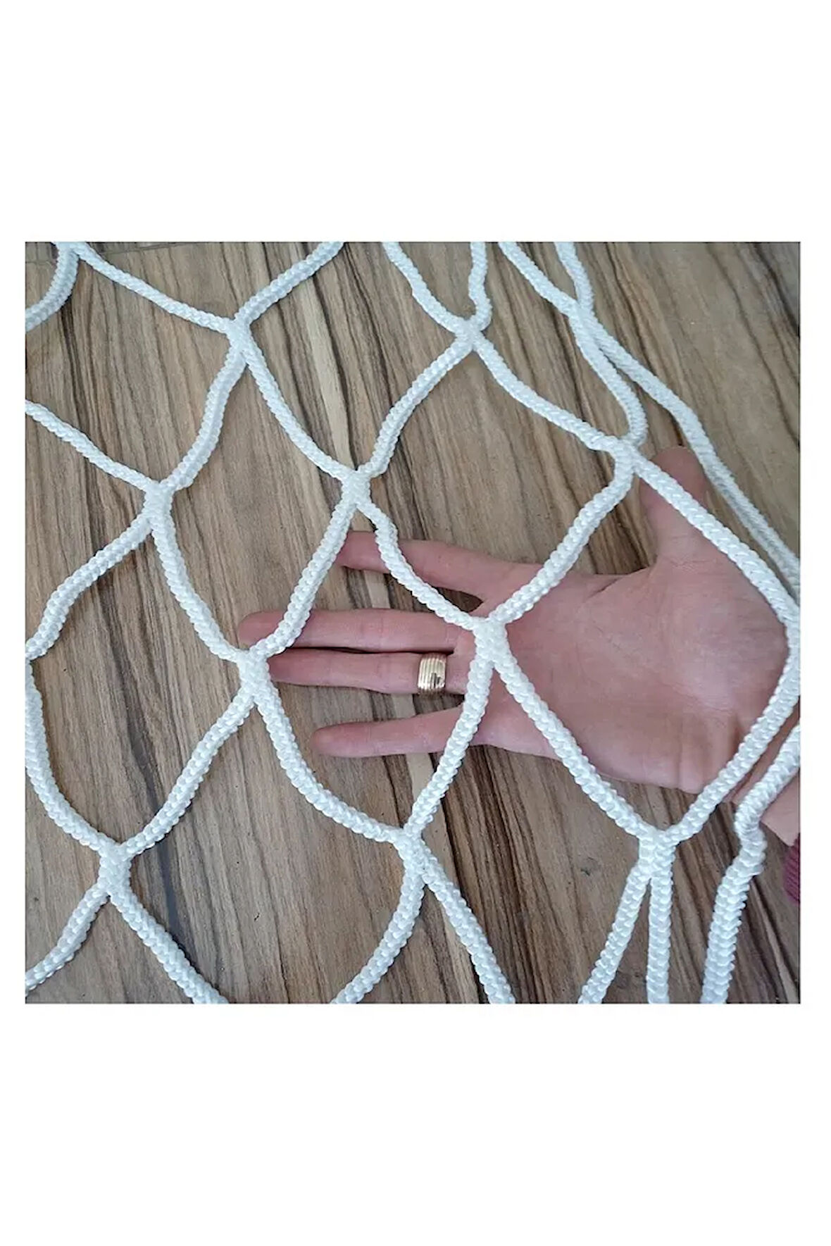 3X 21 METRE BALKON MERDİVEN GÜVENLİK FİLESİ AĞI KALINLIK 6 MM göz 10 x 10 cm 