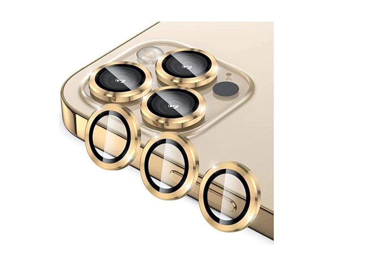 Iphone 13 Pro Max / 13 Pro Uyumlu Safir Kamera Lens Koruyucu 