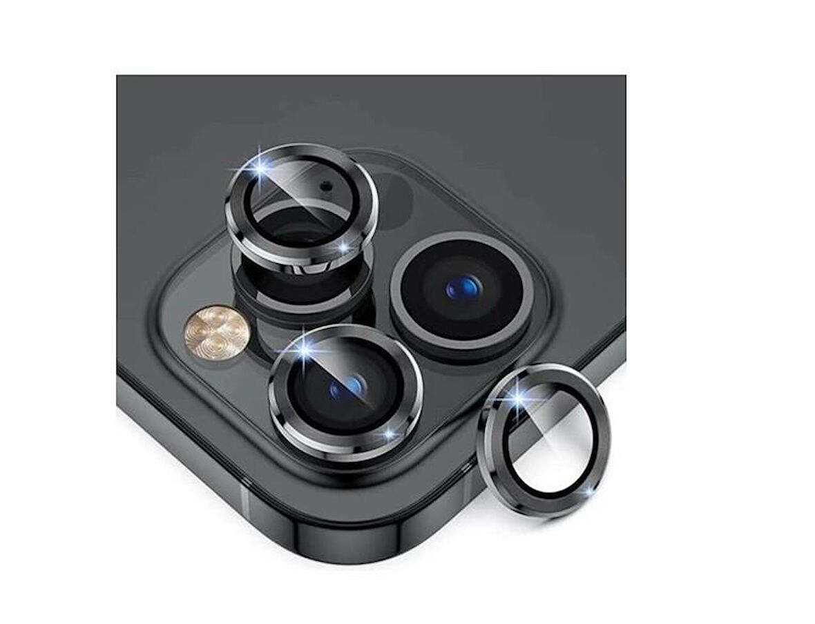 Iphone 13 Pro Max / 13 Pro Uyumlu Safir Kamera Lens Koruyucu 
