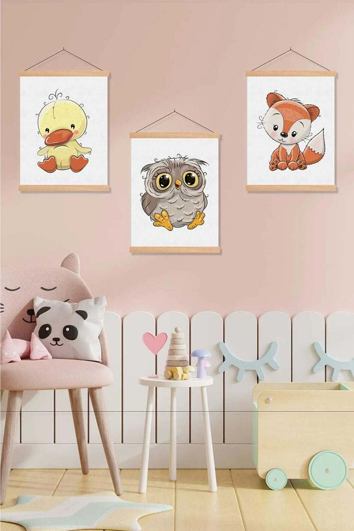 Çocuk Ve Bebek Odası Kanvas Poster Tablo