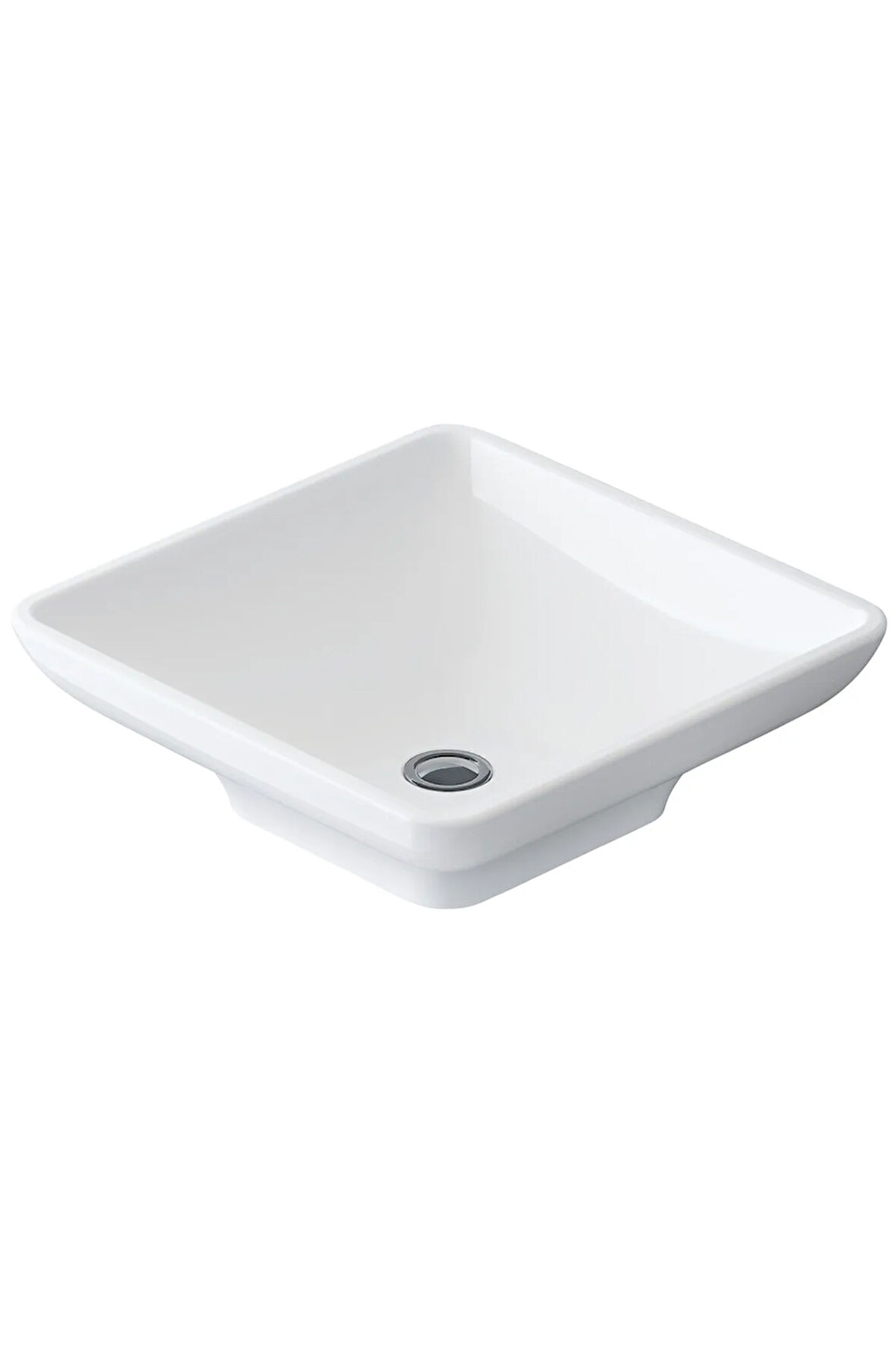 Kare Tezgah Üstü Lavabo 48 Cm