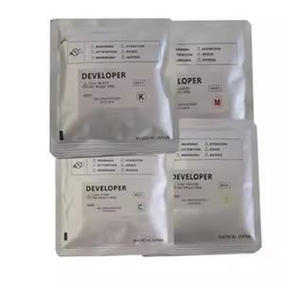 Developer Tozu Premium Sharp *MX23/MX27/MX31/DX2500/MX2314* (4 Renk Set) 195grx4