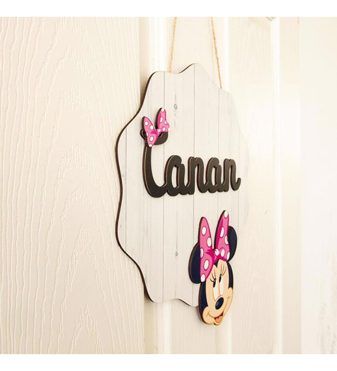 Kişiye Özel 3D Kapı Süsü Mickey Mouse