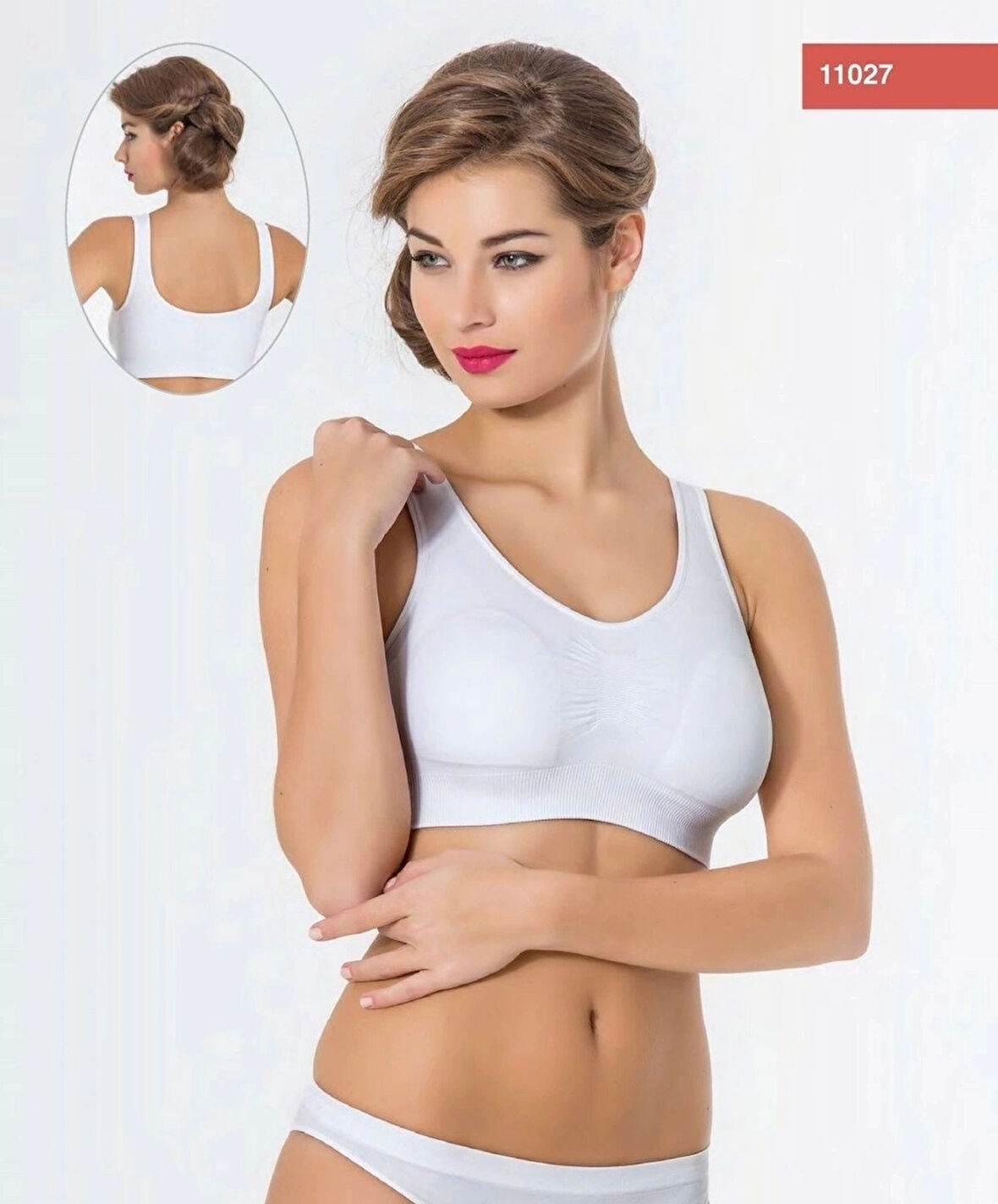 Miss Fit 11027 Kalın Askılı Pedli Bustiyer