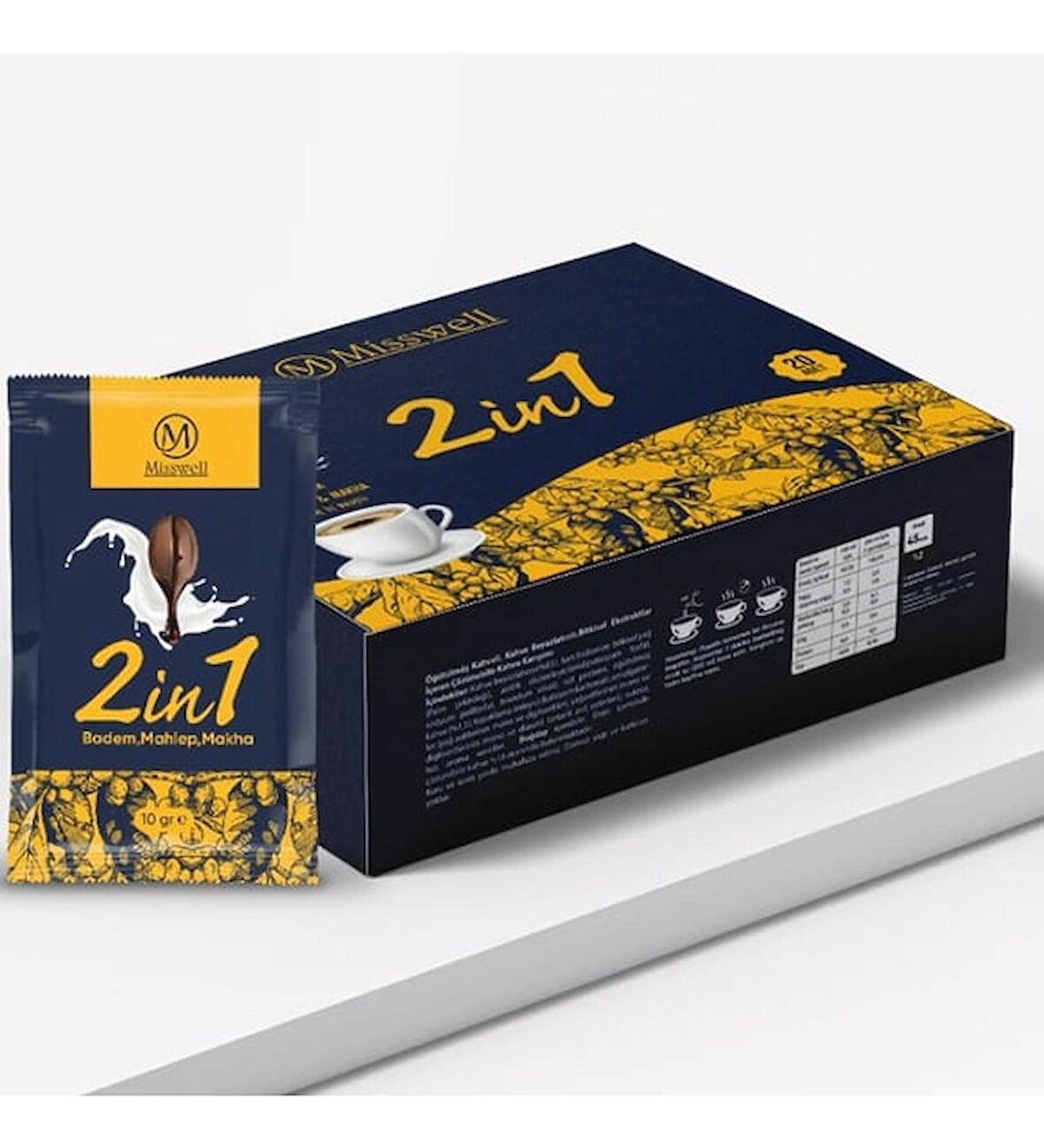 Misswell 2'si 1 Arada Kahve