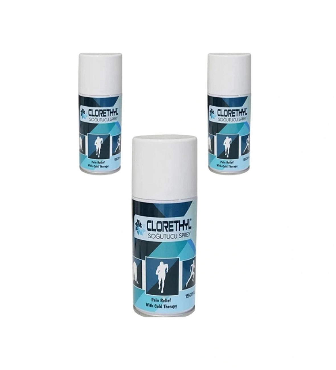 Clorethyl 150 ml Soğutucu Sprey - 3 Adet