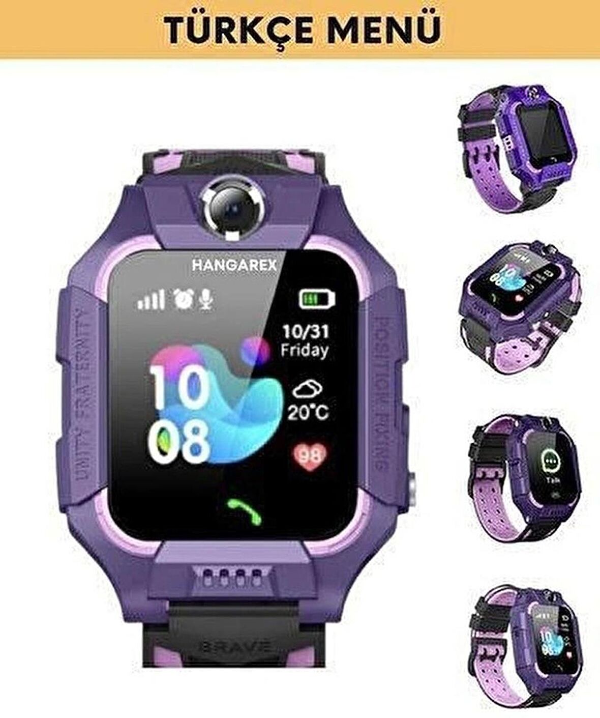 Kidwatchs Akıllı Çocuk Saati İmei Kayıtlı Takip Özellikli Orijinal Ürün
