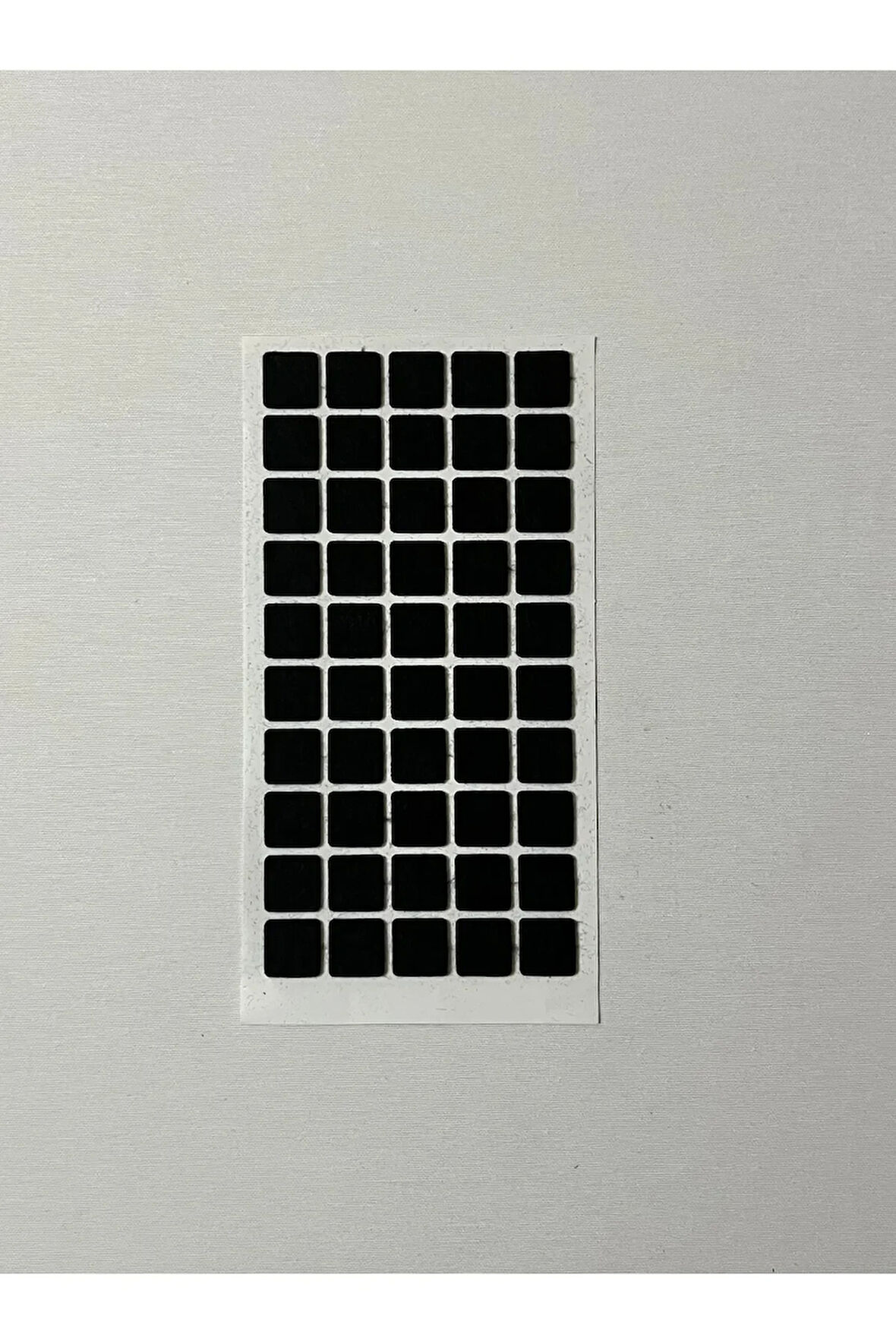 Mobilya Masa Sandalye Koltuk Ayağı Kaydırmaz Ses Önleyici Keçe Yapışkanlı 20mm Kare Siyah