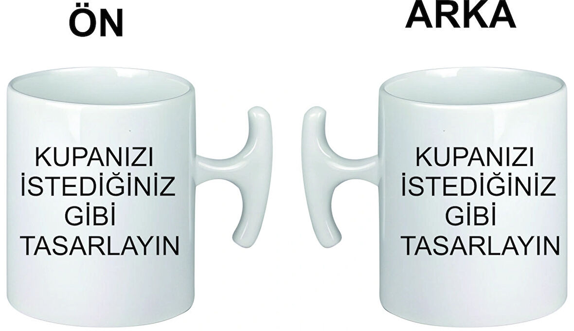 Kupanı Kendin Tasarla Kişiye Özel Baskılı Kupa Bardak