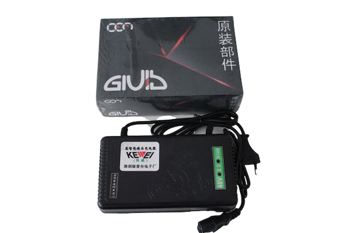 Kewei 48V 14 Ah Elektrikli Bisiklet Şarj Cihazı Aleti Adaptör