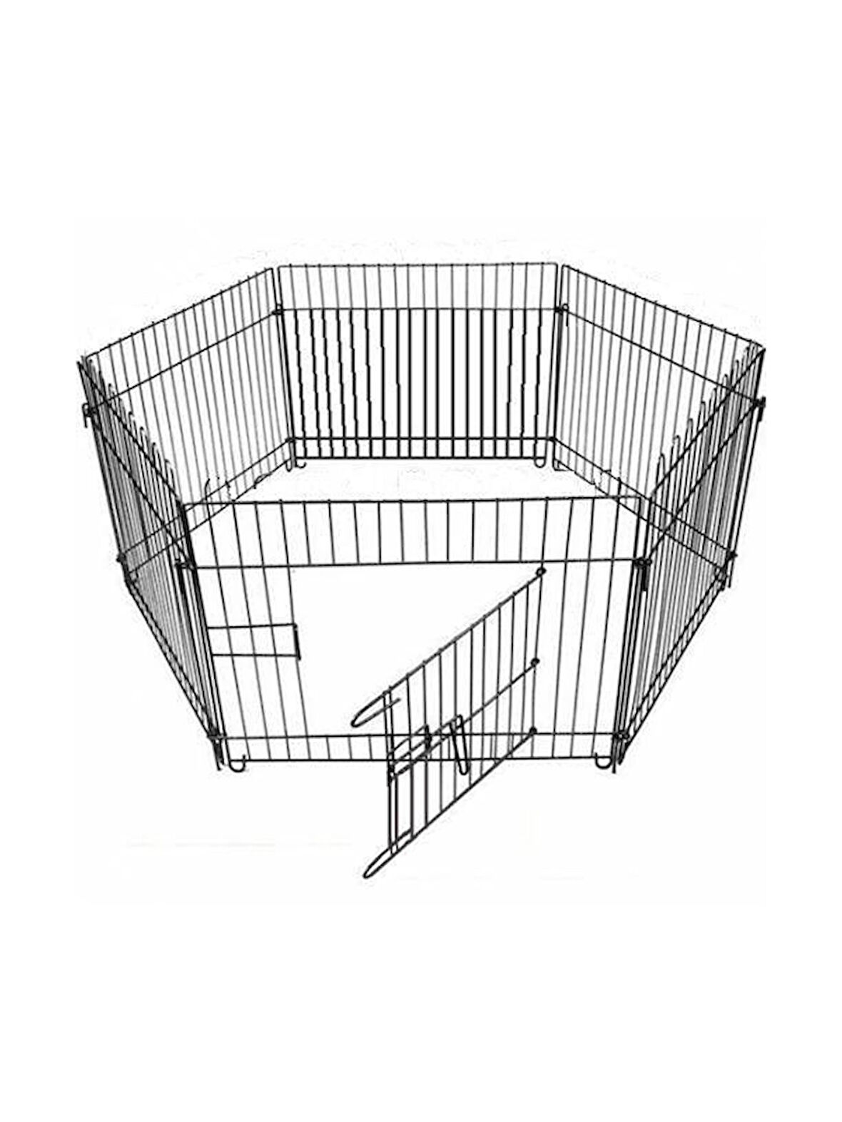 GND METAL KÖPEK OYUN ALANI ÇİT 63X54 CM ALTI PARÇA