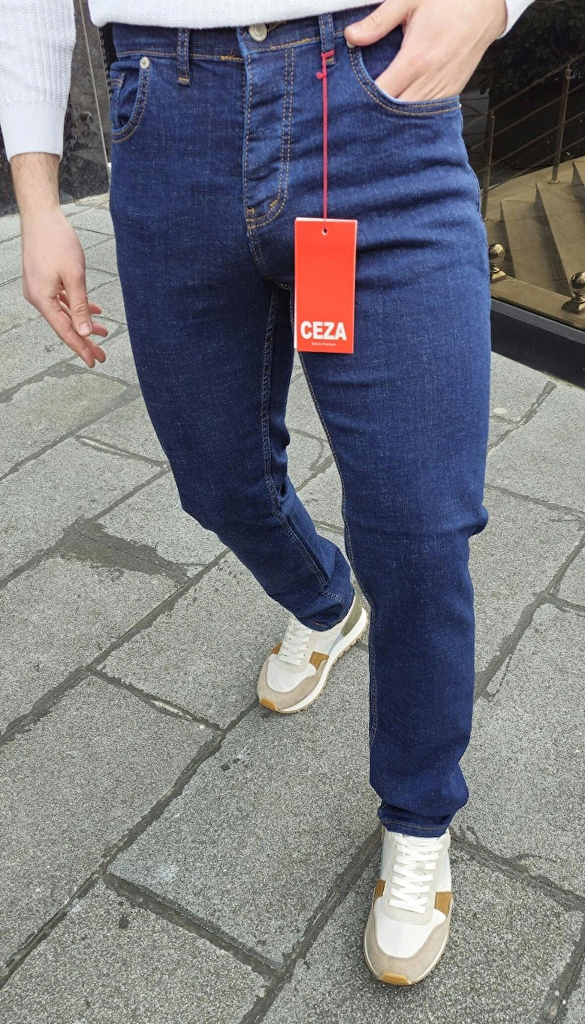 Ceza Denim Lacivert Erkek Regular Fit Kot Pantolon