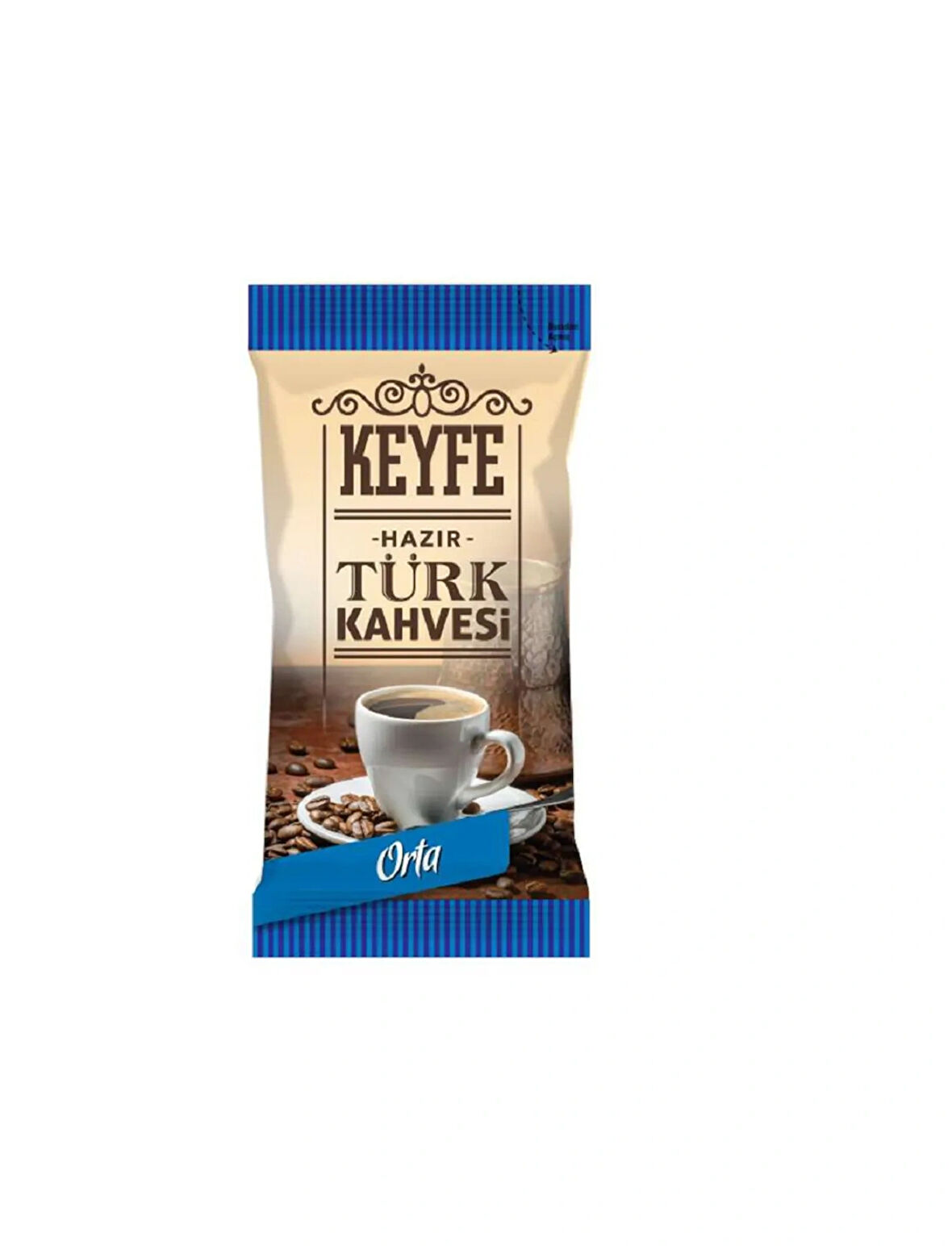 keyfe Tek İçimlik Türk Kahvesi Orta 7gr X 16 adet