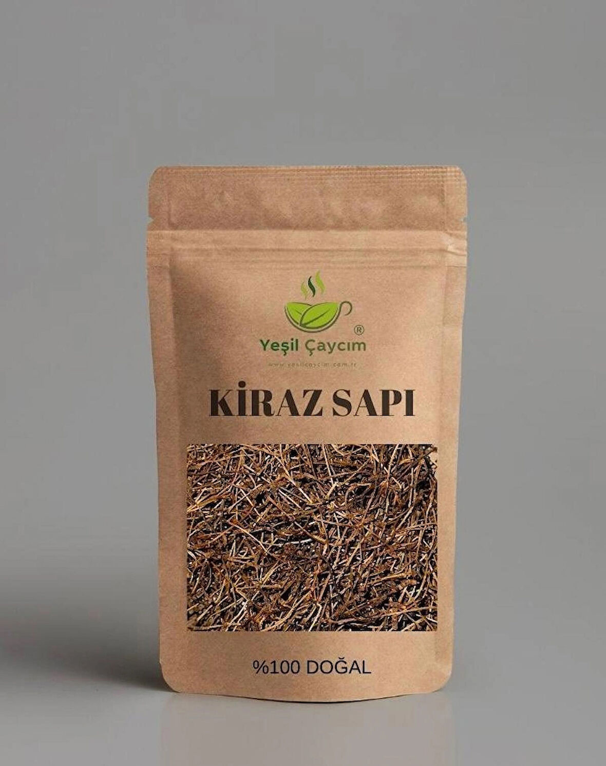 Birinci Sınıf Kiraz Sapı Çayı,  El Yapımı, 100 Gr.