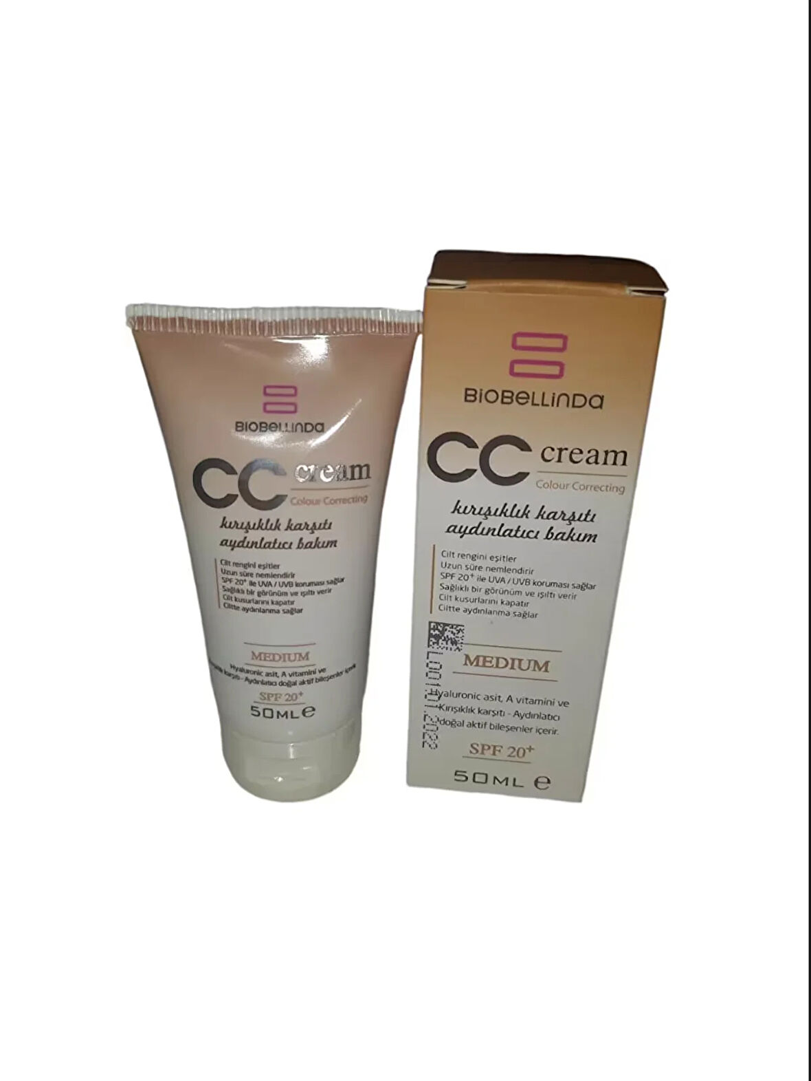 BioBellinda Cc Cream Medium 50 ml Kirmizi Ekiket