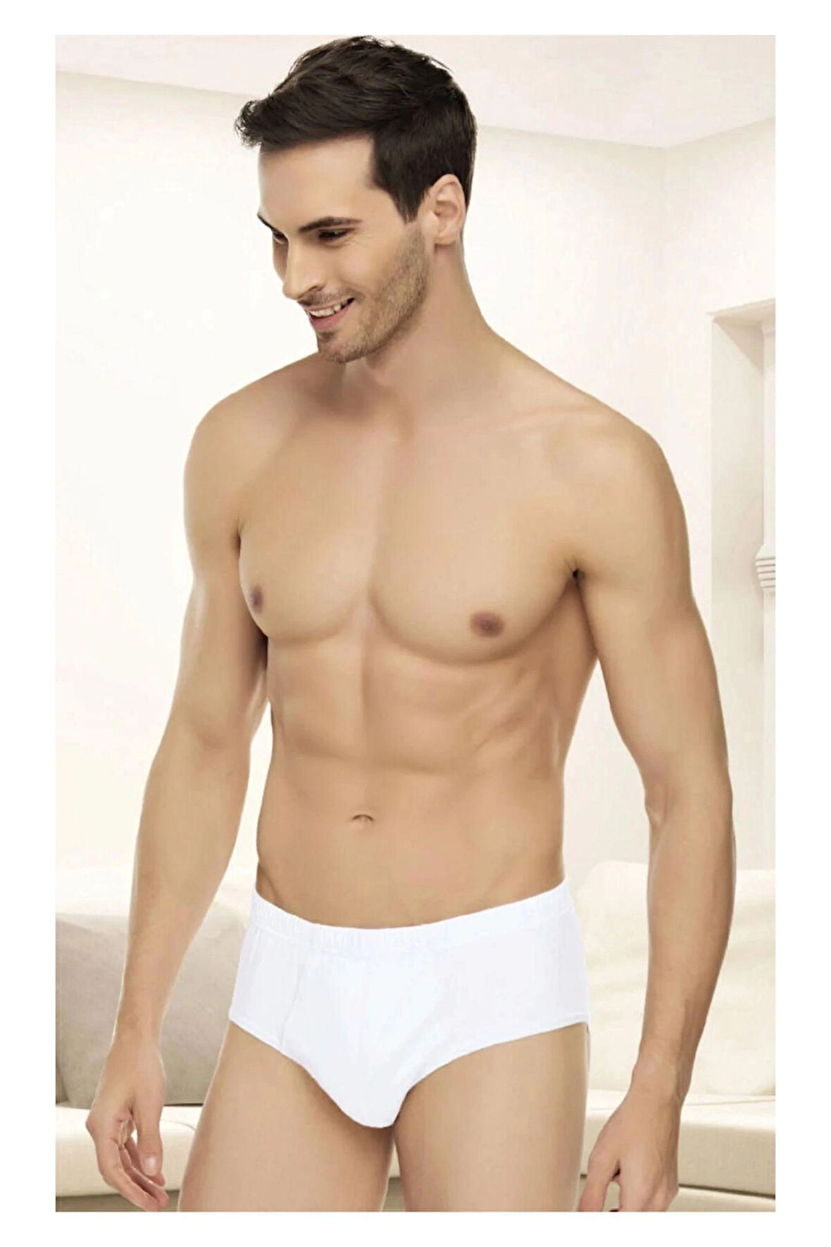 kit iç giyim Tutku 1071 12'li %100 Pamuk Erkek Kom Külot