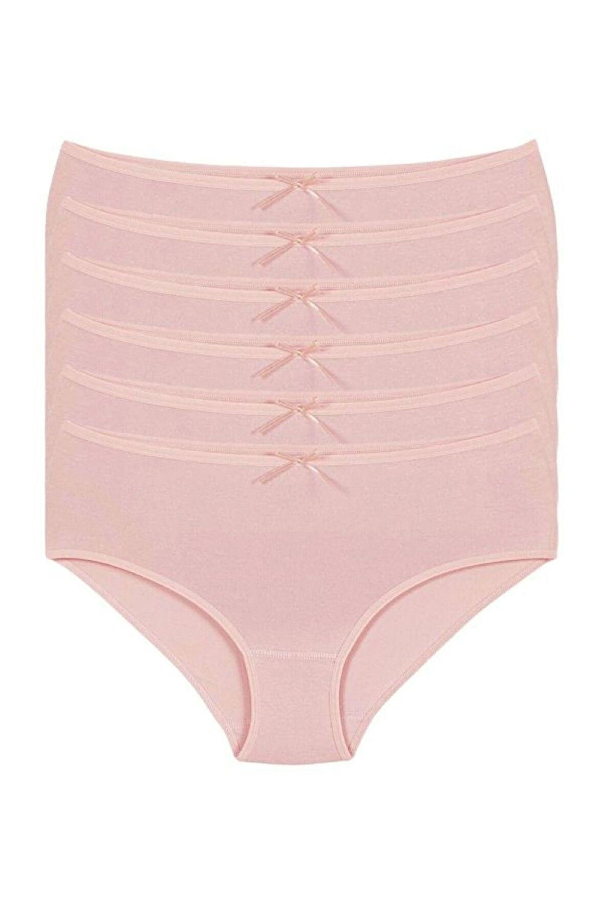 kit iç giyim YILDIZ 6'lı BAMBU Bato - Yüksek Bel Kadın Külot