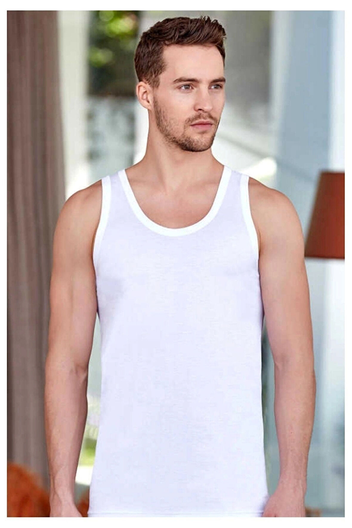 kit iç giyim Berrak 1004 5'li %100 Pamuk Erkek Atlet