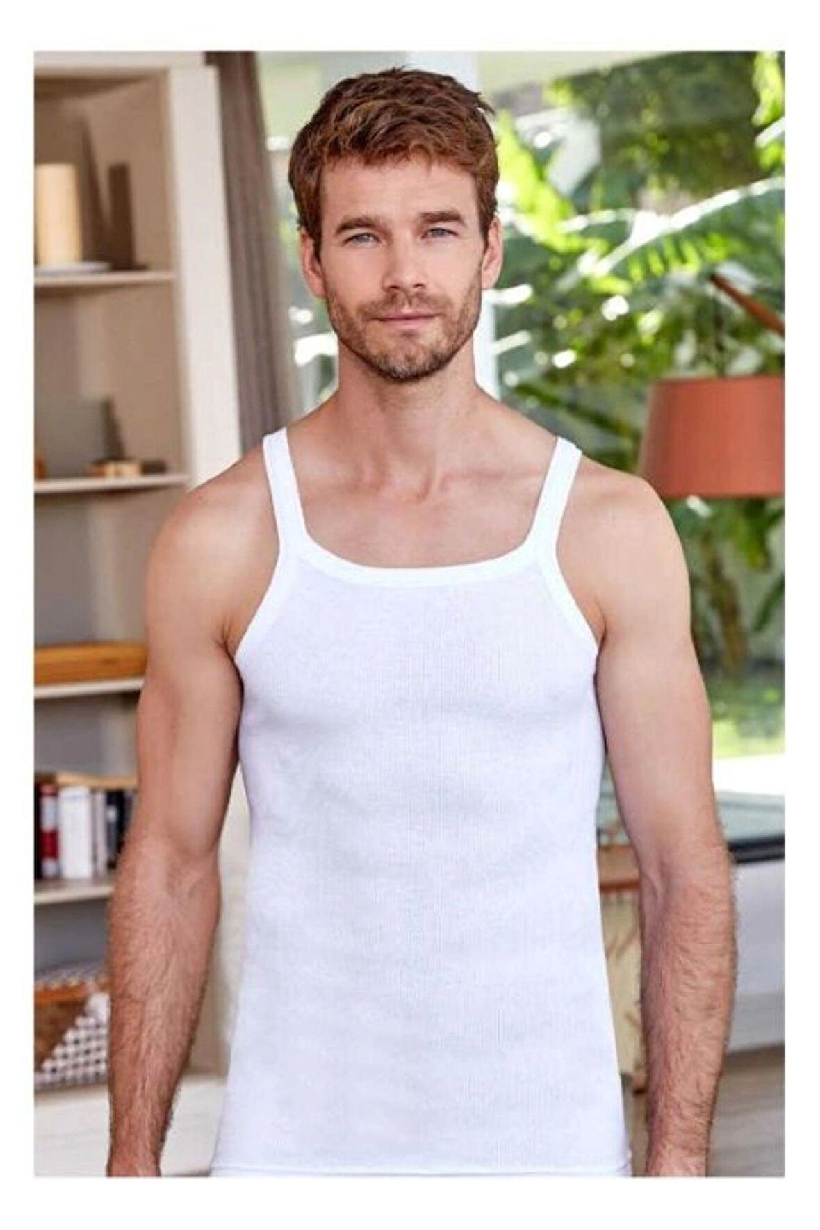 Berrak 5'li Kaşkorse İnce Askılı Erkek Atlet