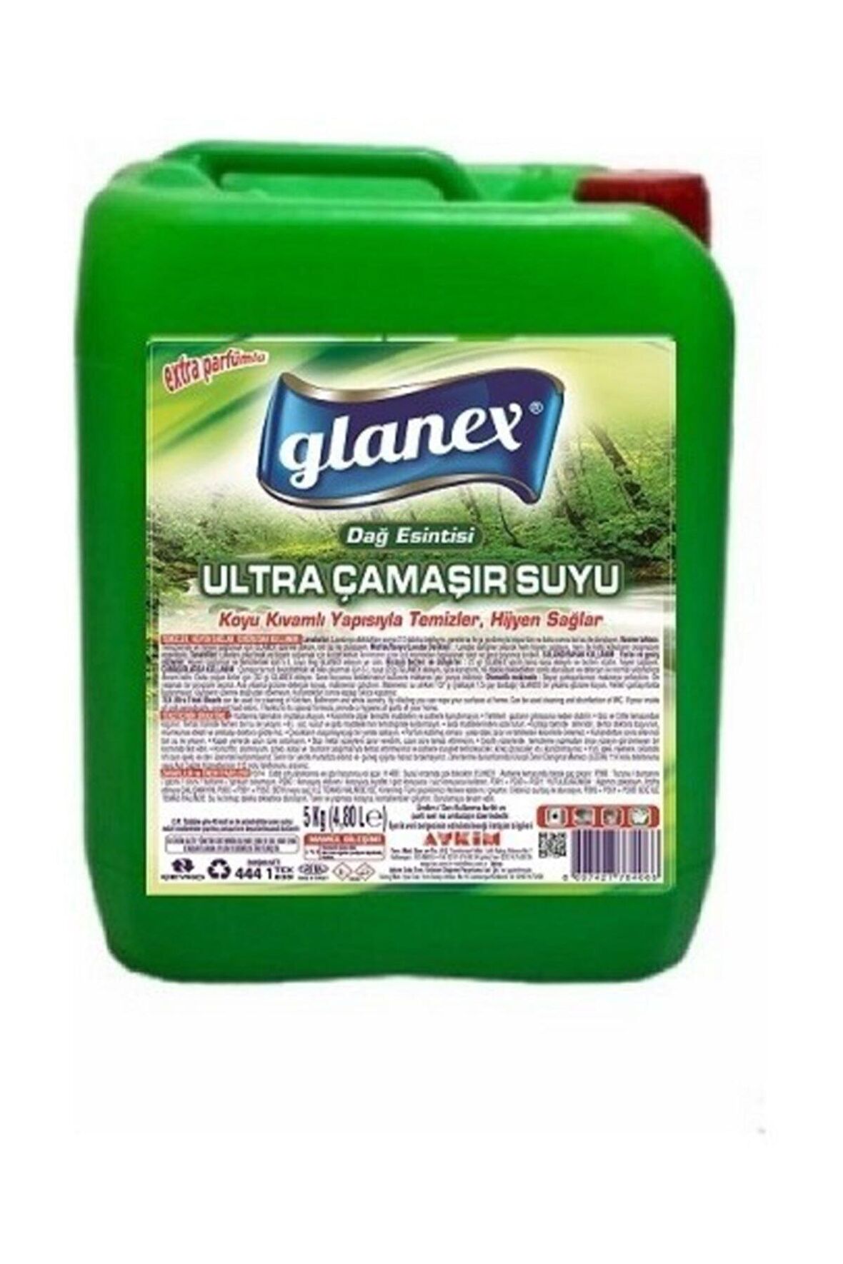 Glanex Ultra Yoğun Çamaşır Suyu 5 Kg