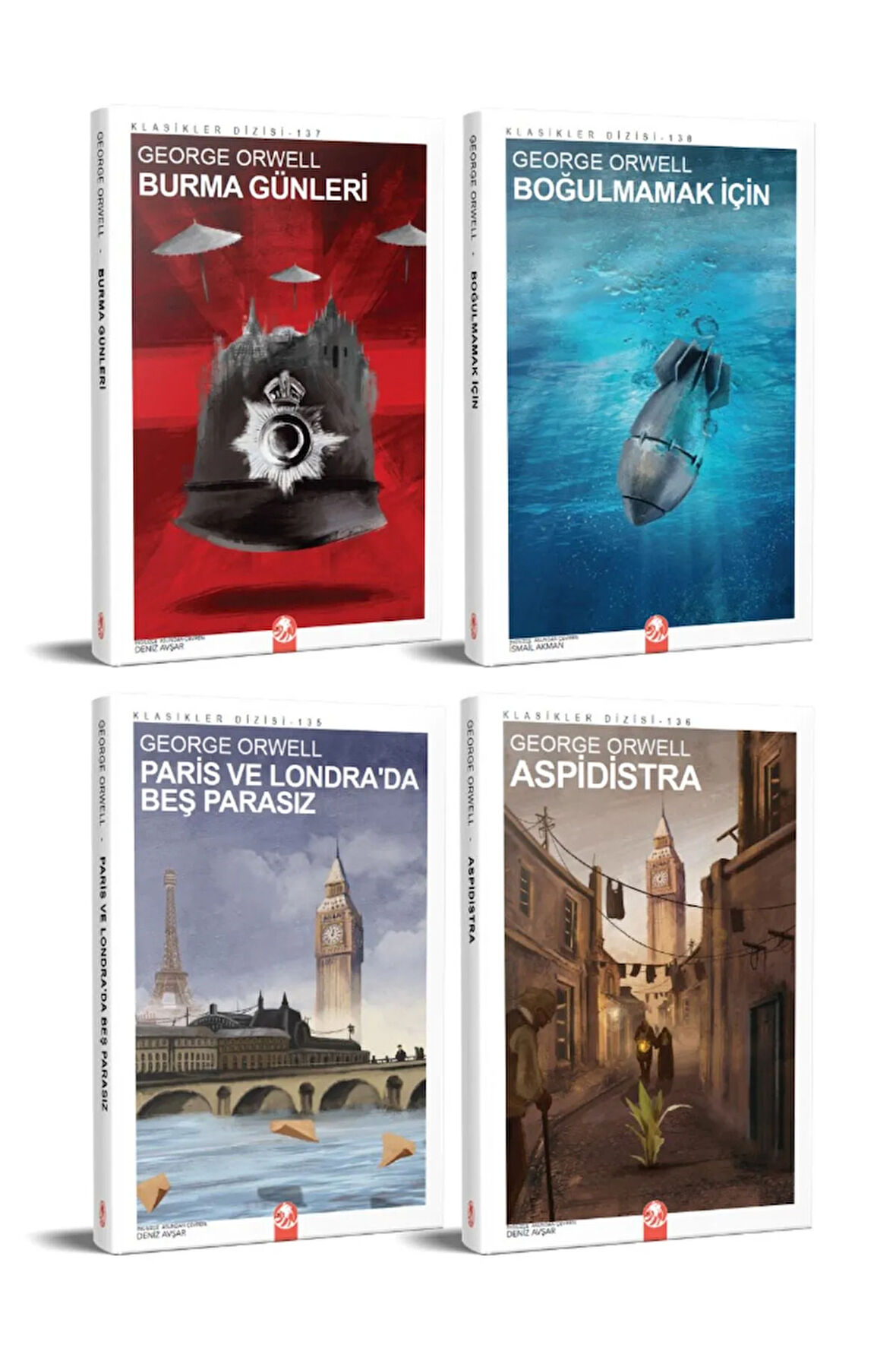 George Orwell Seti (4 Kitap)