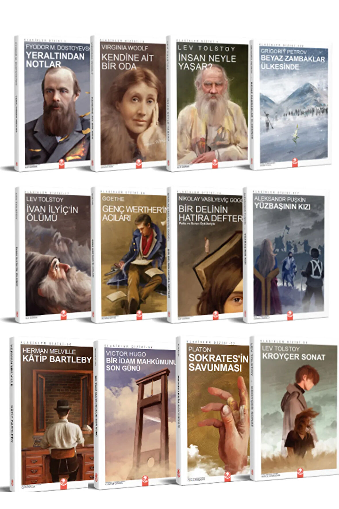 Dünya Klasikleri Seti 1 / ( 12 Kitap)