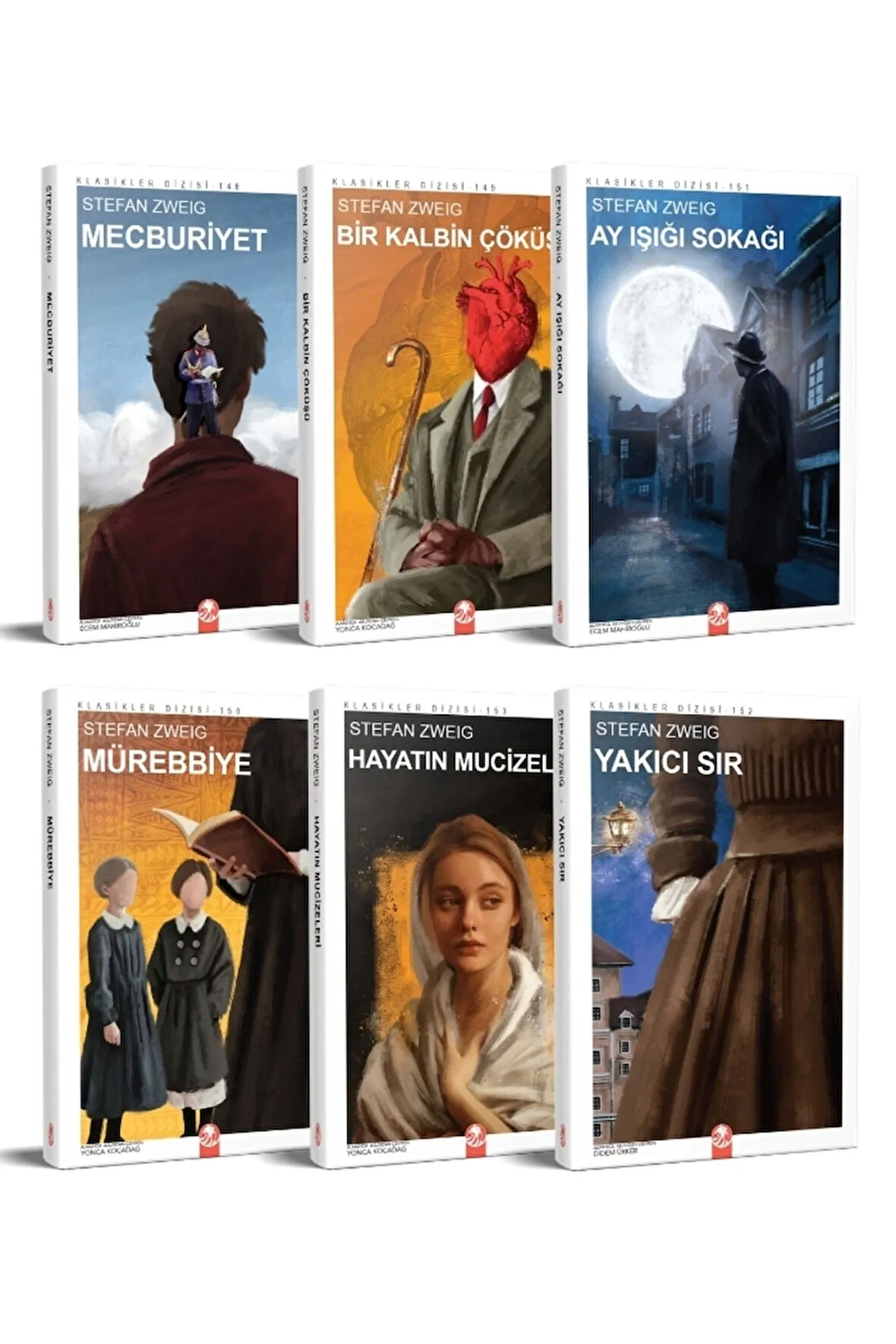 Stefan Zweig Seti - 2 (6 Kitap)