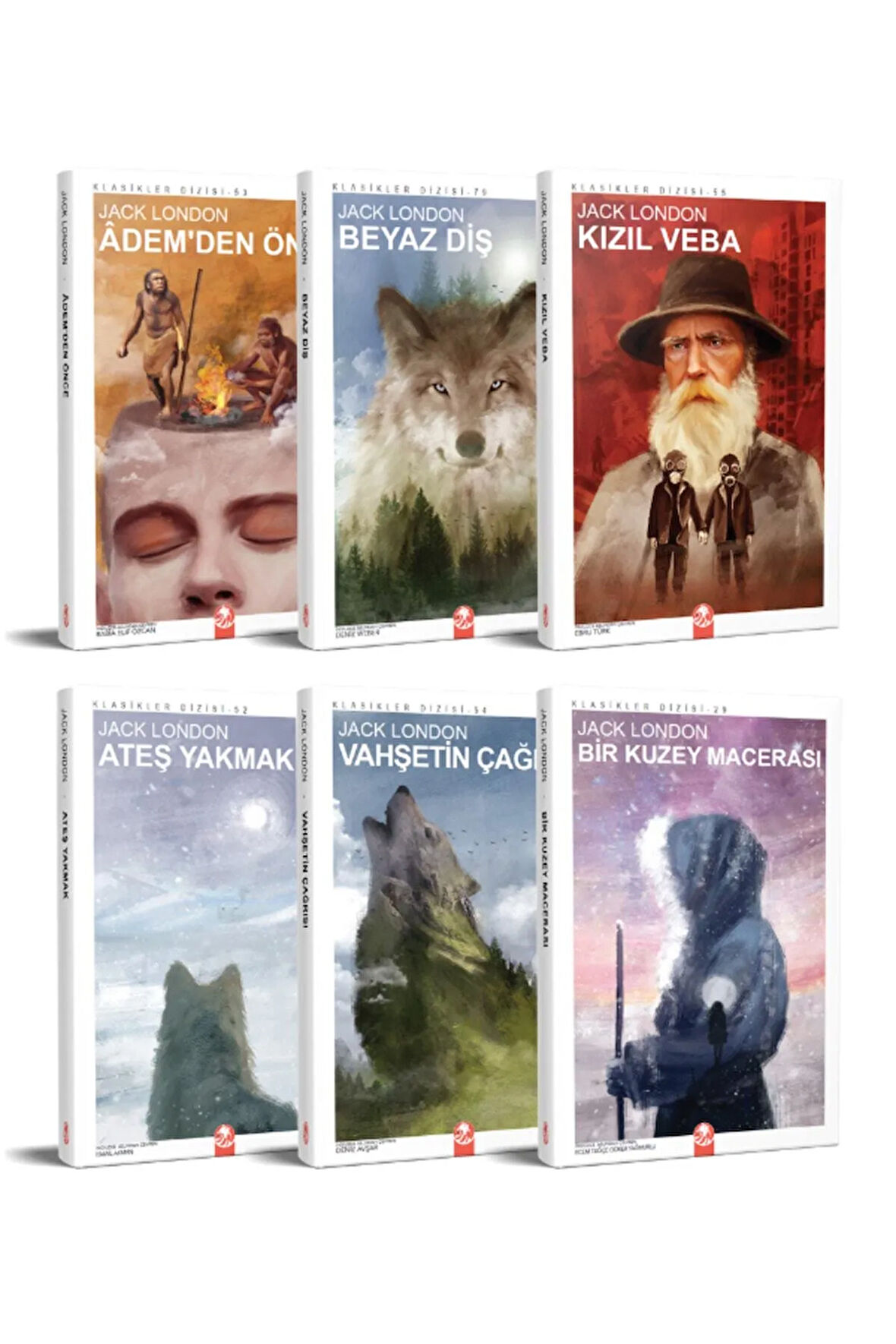 Jack London Seti 6 Kitap