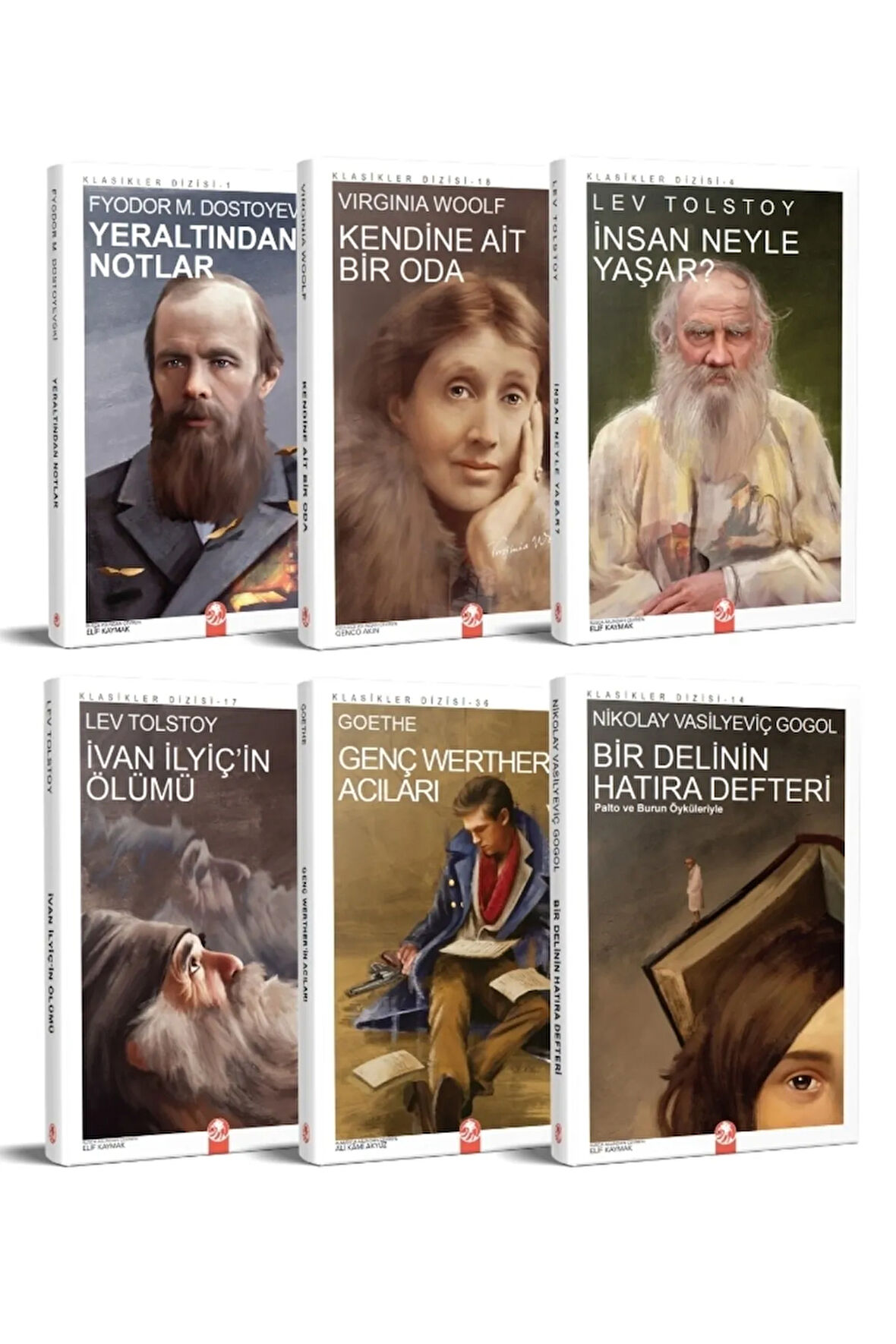 Dünya Klasikleri Seti 1 (6 KİTAP)