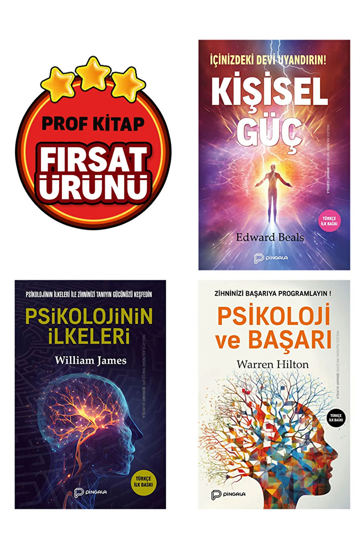 Psikoloji Analiz Seti - 3 Kitap