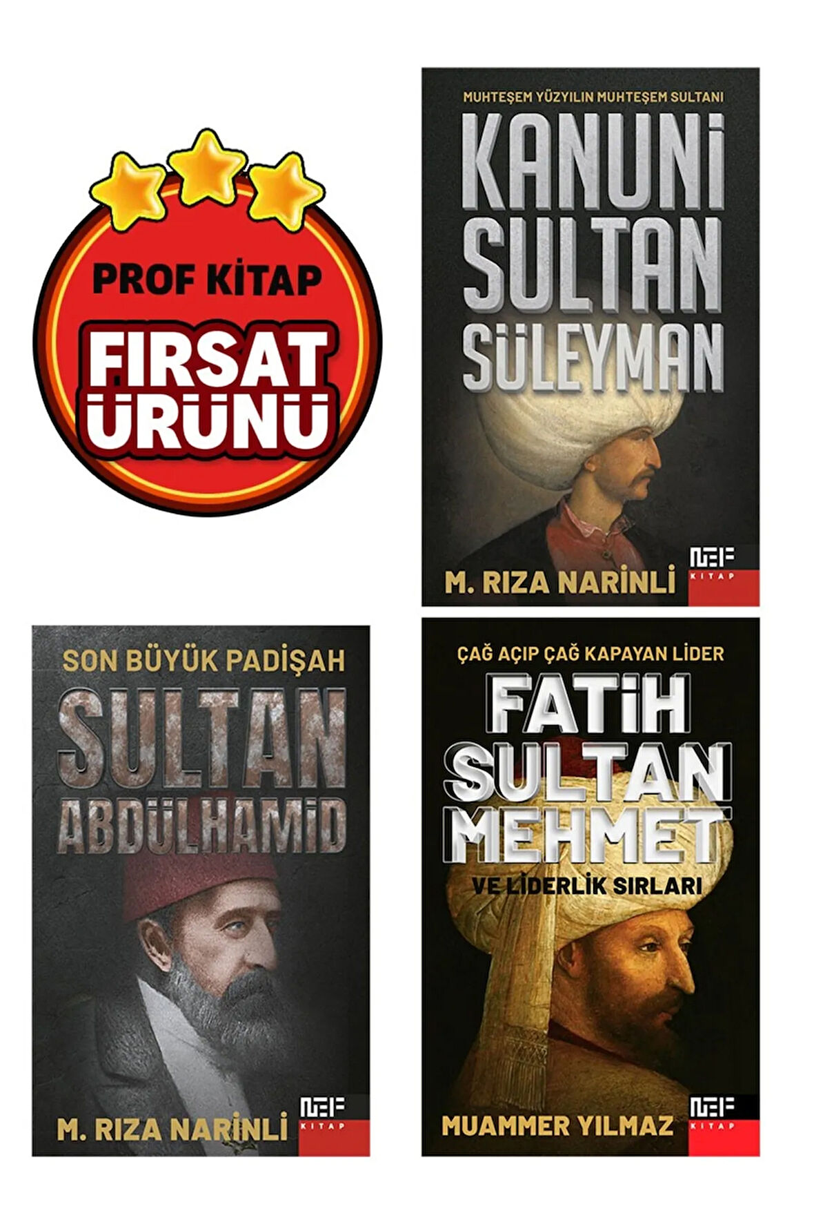 Padişahlar Seti - 3 Kitap