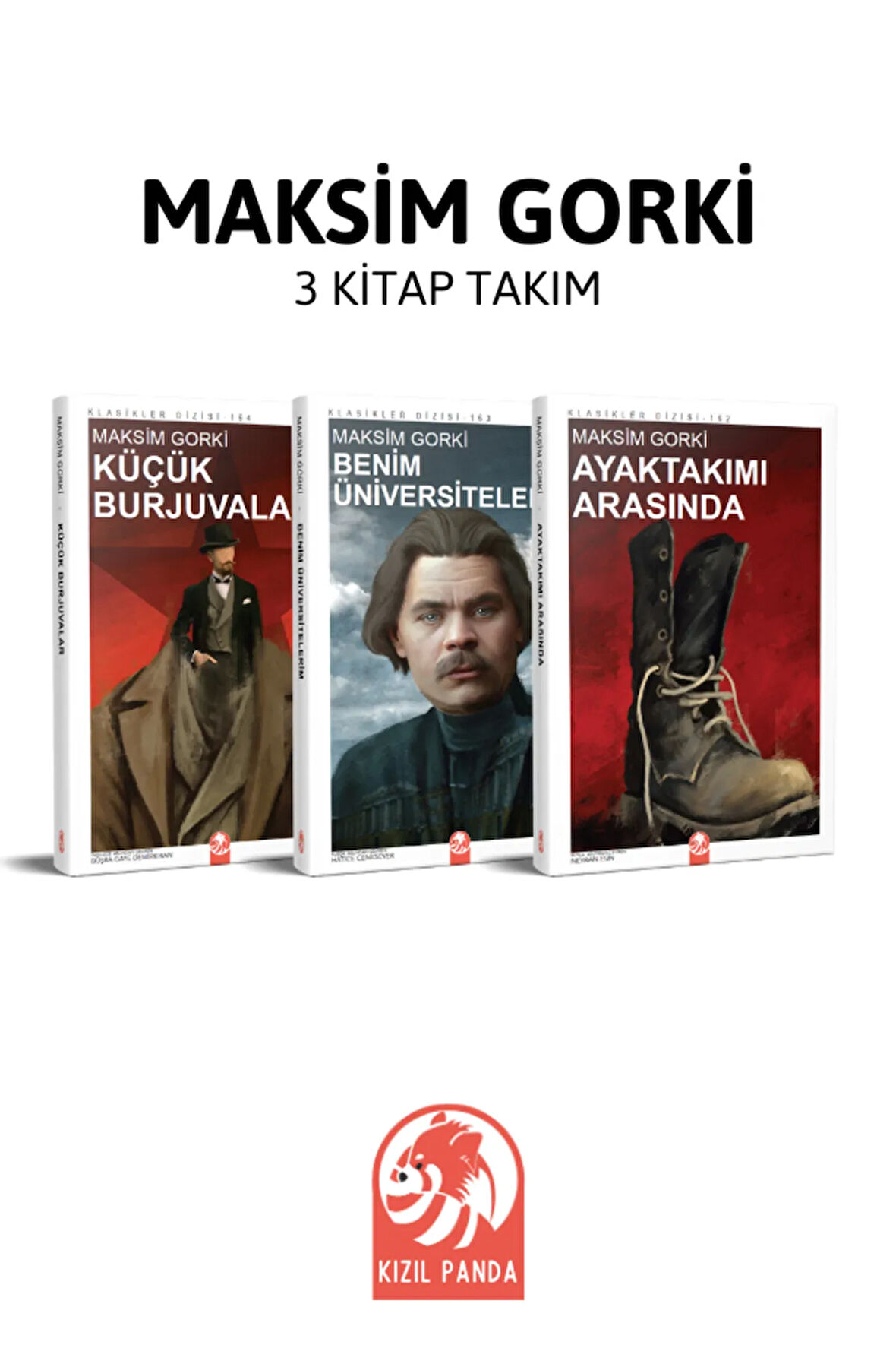 Maksim Gorki Seti (3 Kitap)