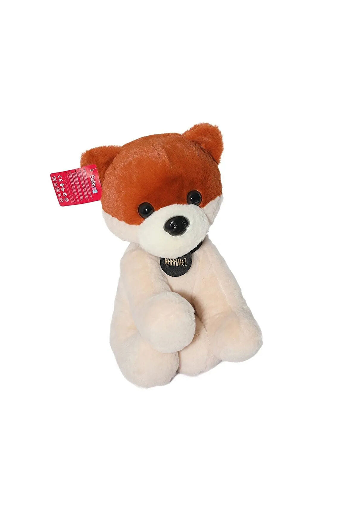 Karamel Köpek 30 Cm Ekru
