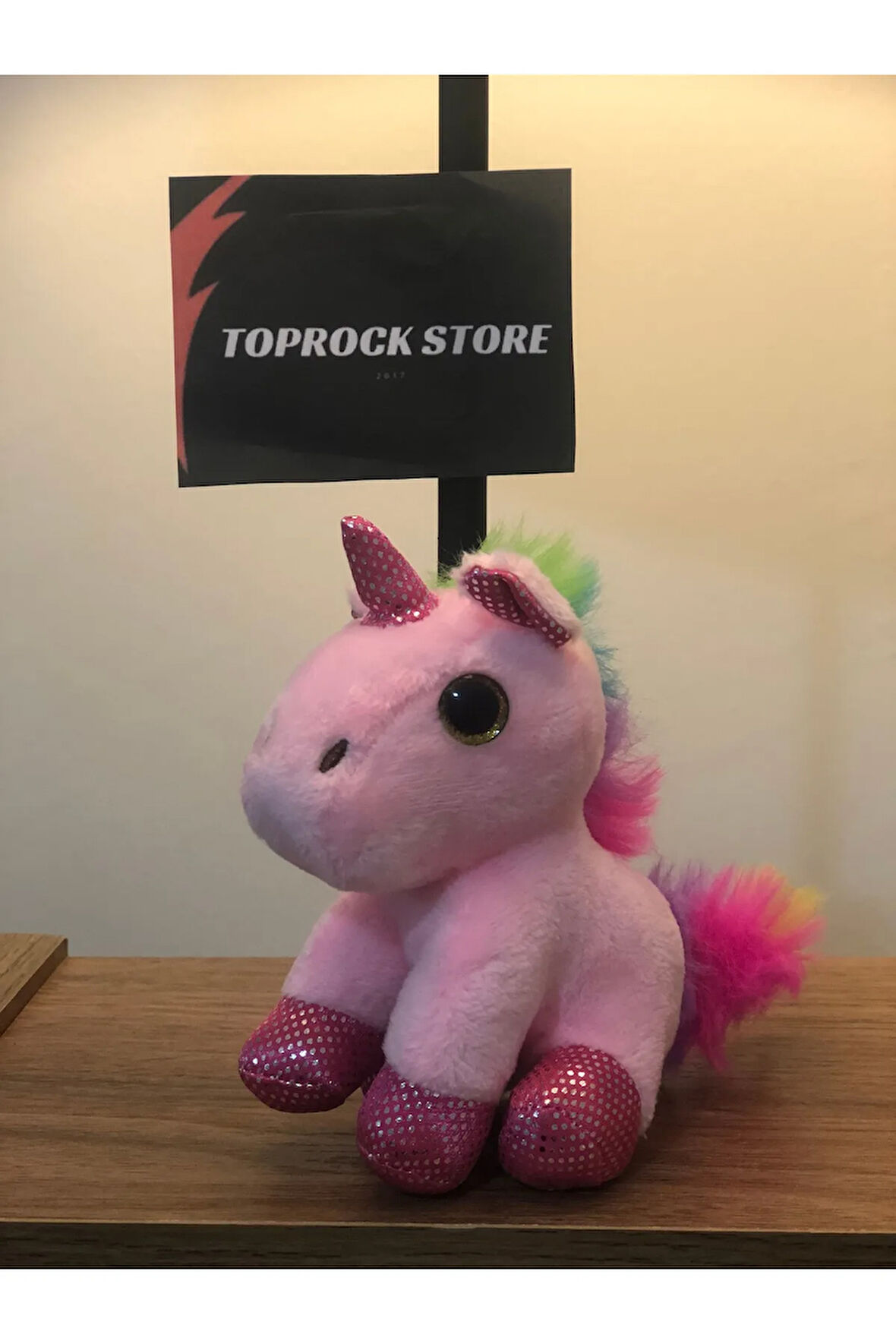 Sevimli Unicorn Peluş Oyuncak Hediyelik Oyuncak Anahtarlık Uyku Arkadaşı 12 cm