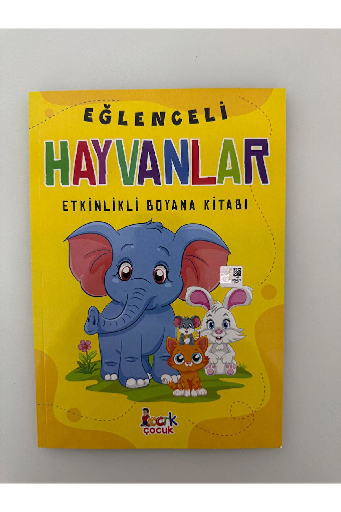 Eğlenceli Hayvanlar Etkinlikli Boyama Kitabı (1 Adet)